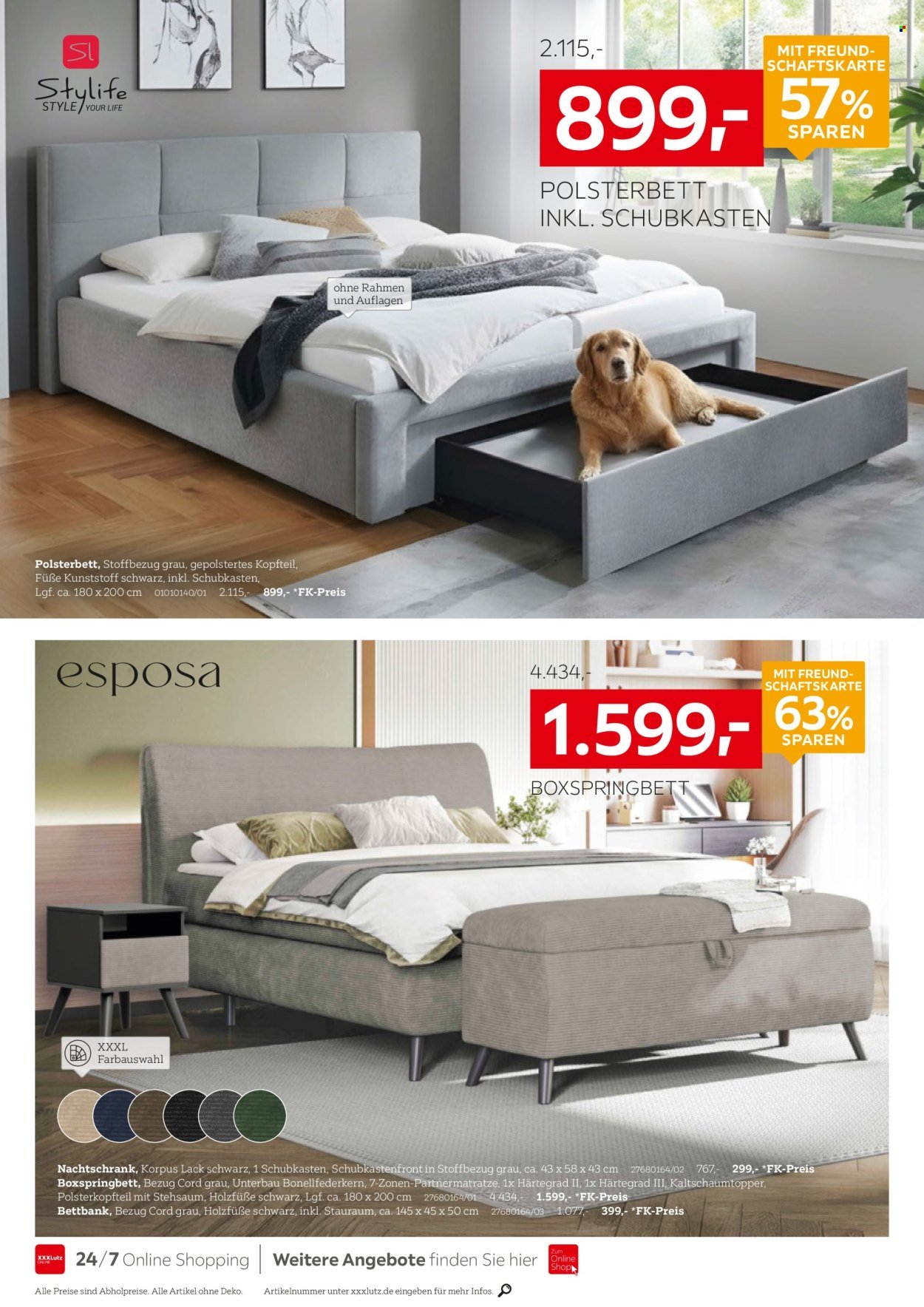 XXXLUTZ Prospekt - Boxspringbetten Spezial