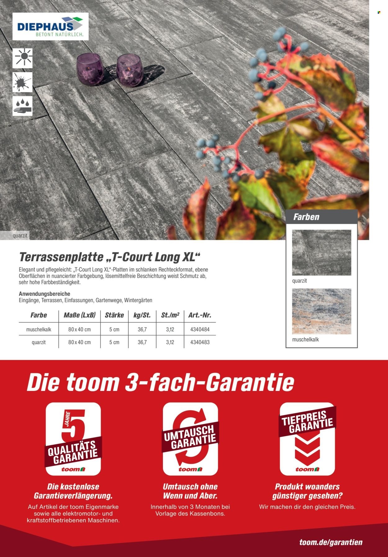 TOOM BAUMARKT Prospekt - Gartenbaustoffe