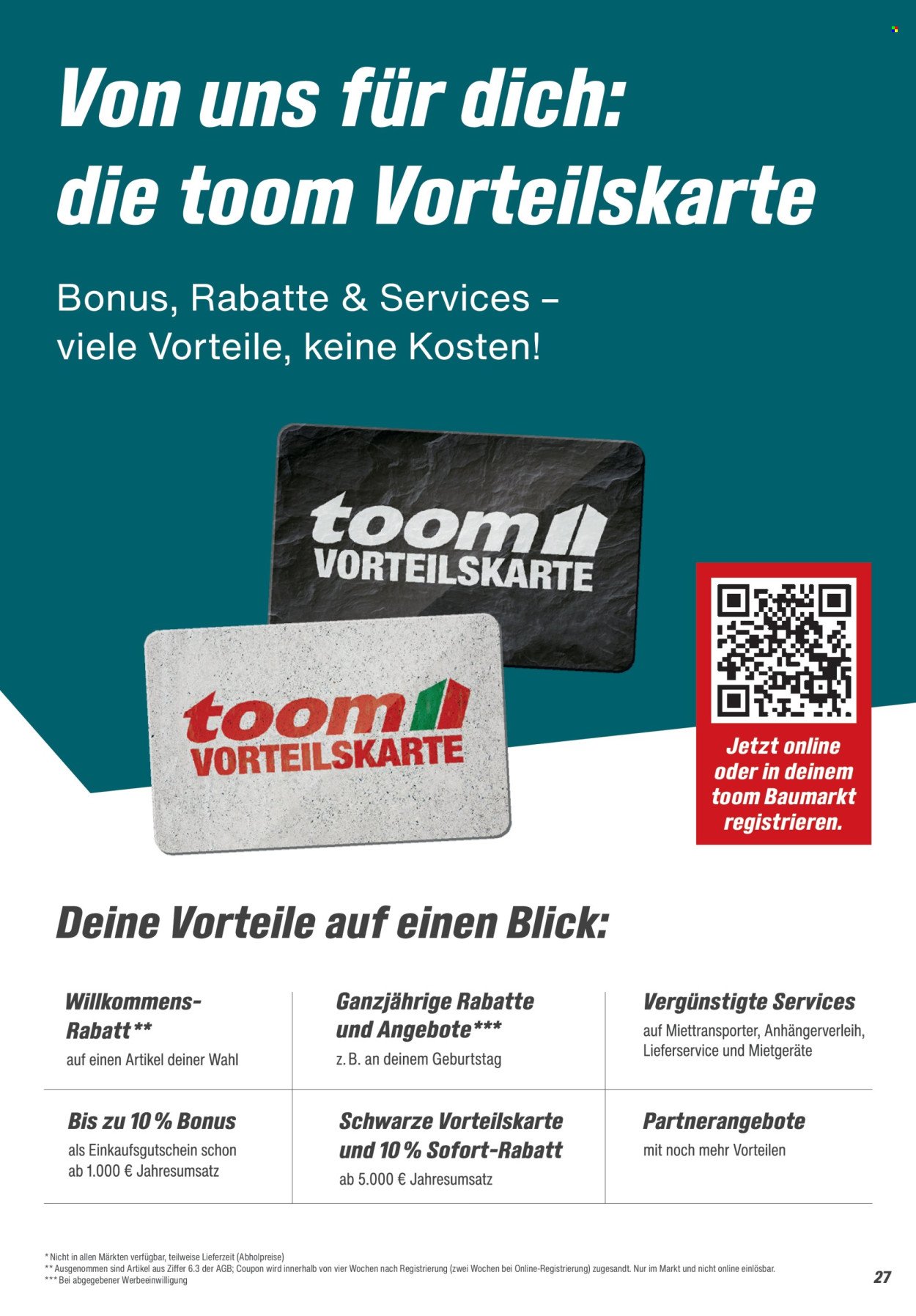 TOOM BAUMARKT Prospekt - Gartenbaustoffe