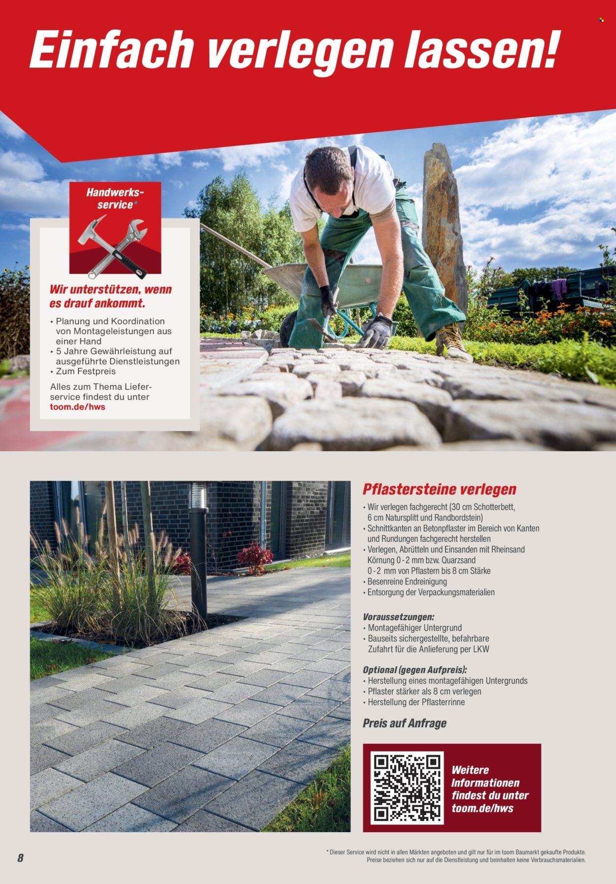 TOOM BAUMARKT Prospekt - Gartenbaustoffe