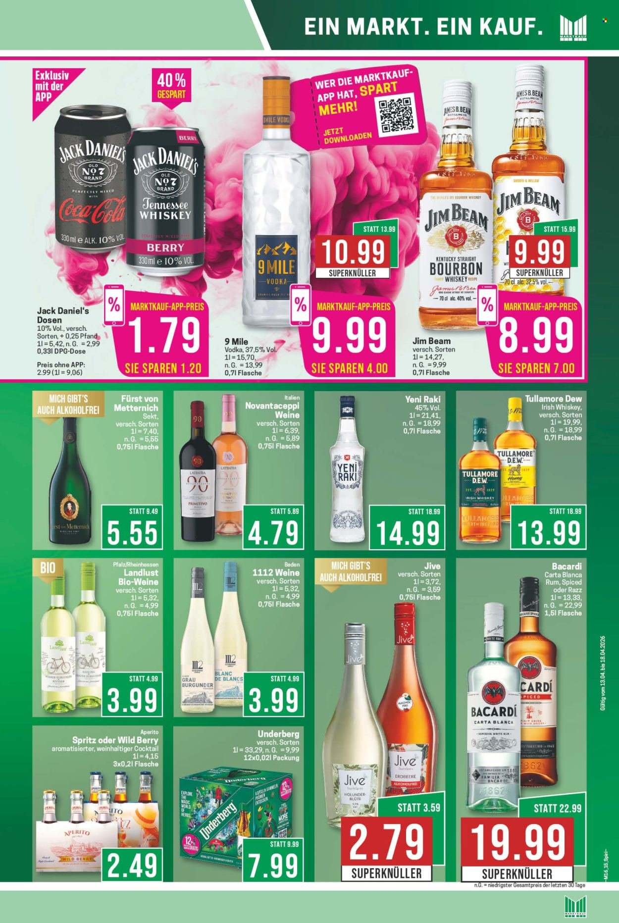 MARKTKAUF Prospekt - Ab Montag 13.04.2026 (2026-04-13 - 2026-04-18)