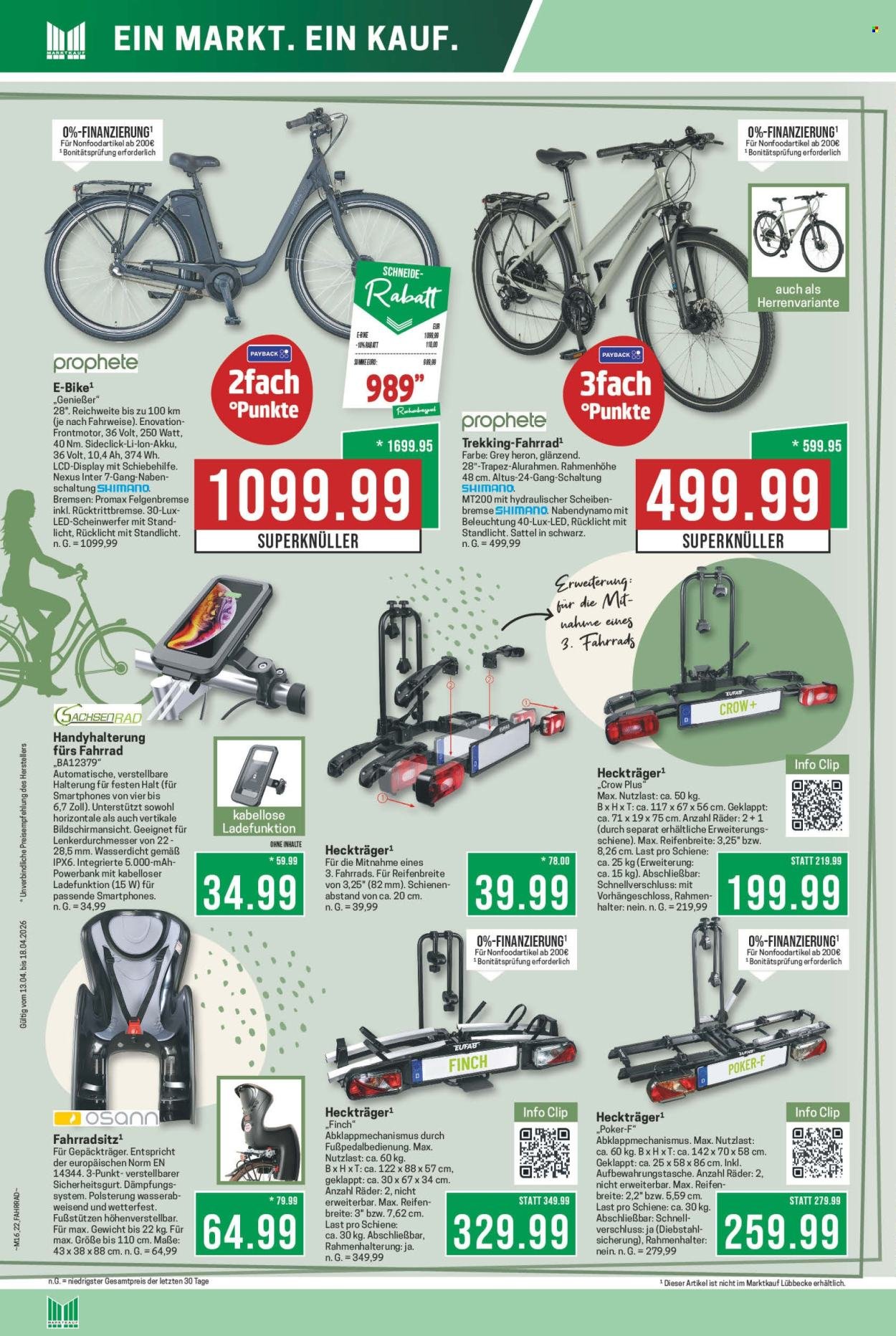 MARKTKAUF Prospekt - Ab Montag 13.04.2026 (2026-04-13 - 2026-04-18)