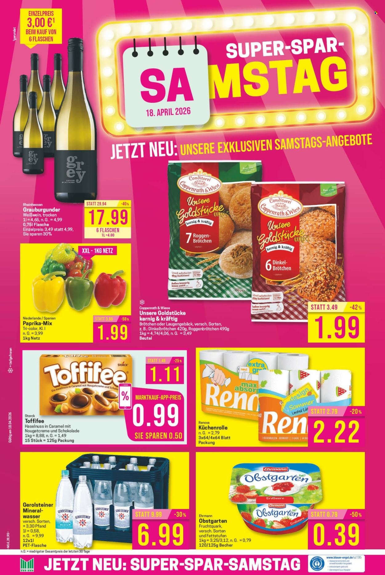 MARKTKAUF Prospekt - Ab Montag 13.04.2026 (2026-04-13 - 2026-04-18)