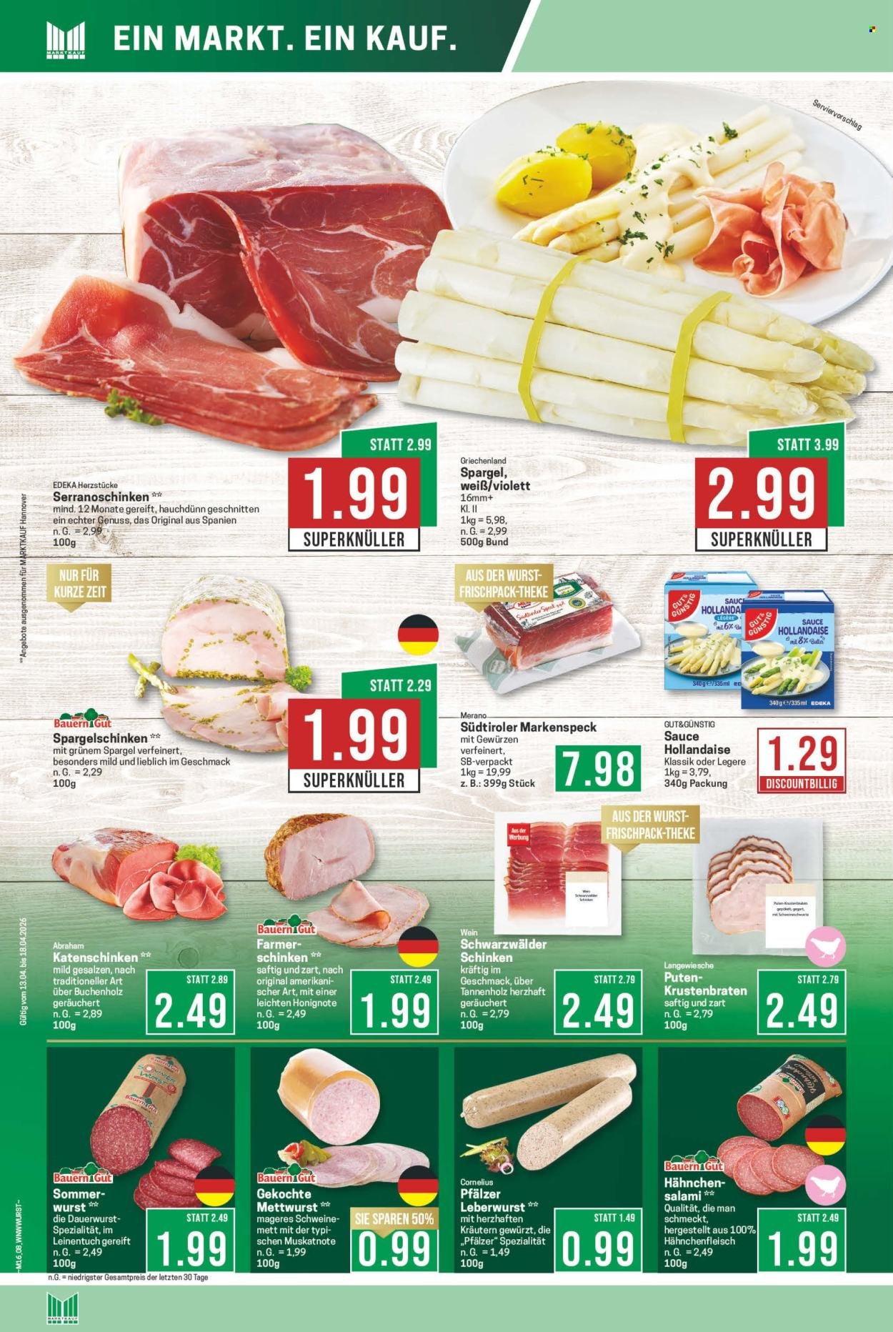 MARKTKAUF Prospekt - Ab Montag 13.04.2026 (2026-04-13 - 2026-04-18)