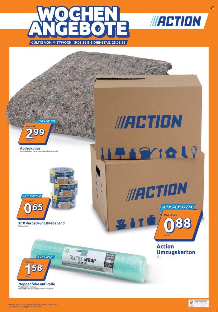 ACTION Prospekt - Ab Mittwoch 19.08.2026