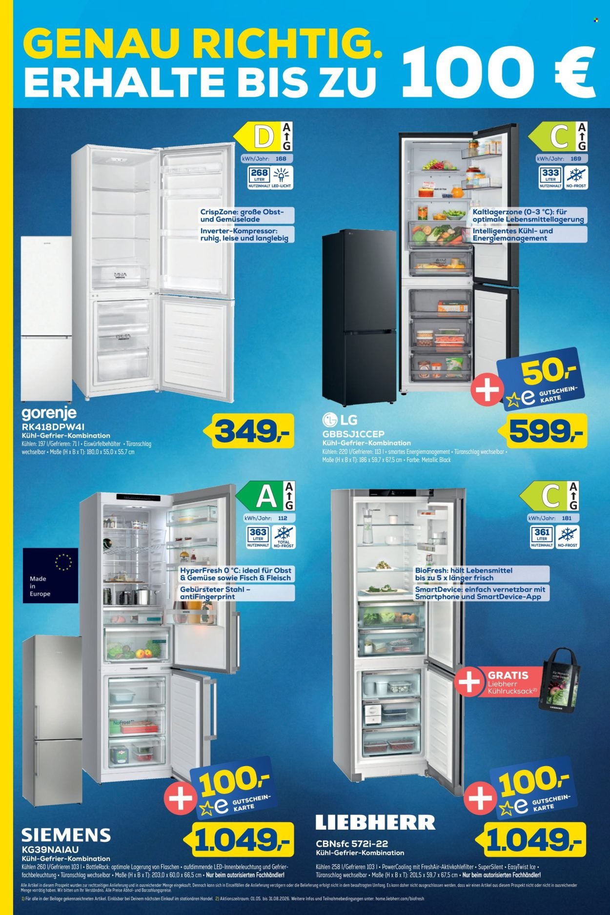 EURONICS Prospekt - Ab Mittwoch 12.08.2026