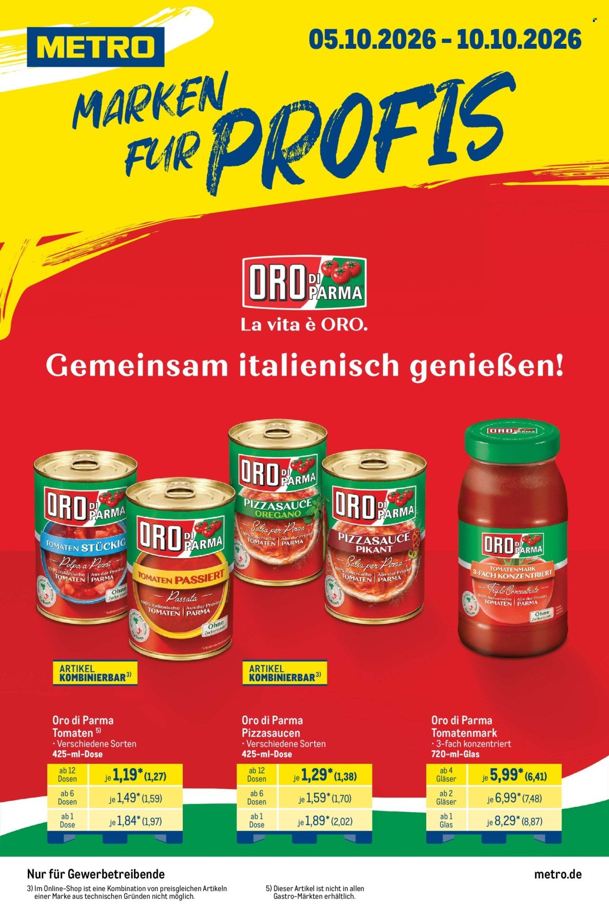 METRO Prospekt - Marken für Profis