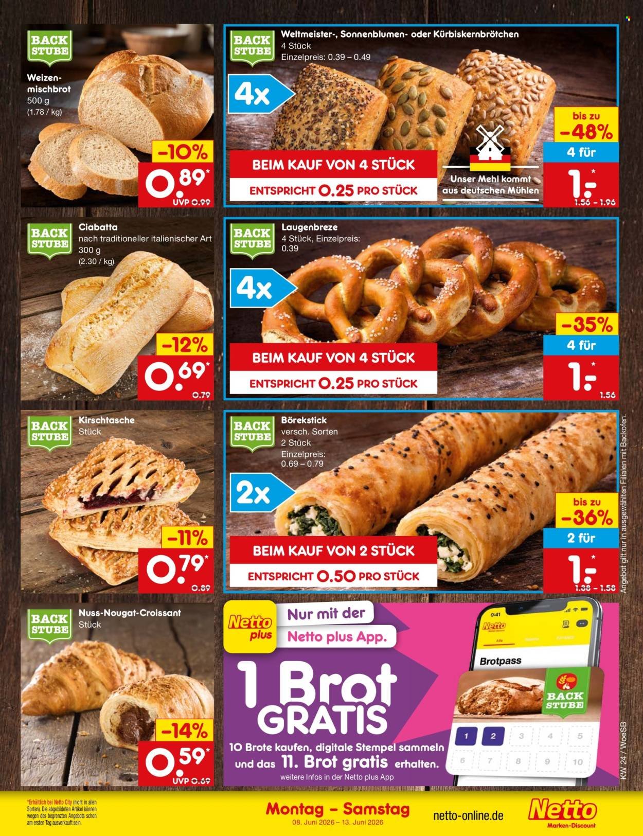 NETTO MARKEN-DISCOUNT Prospekt - Ab Montag 8.06.2026