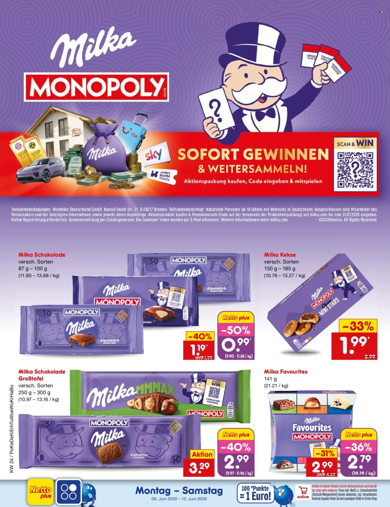 NETTO MARKEN-DISCOUNT Prospekt - Ab Montag 8.06.2026