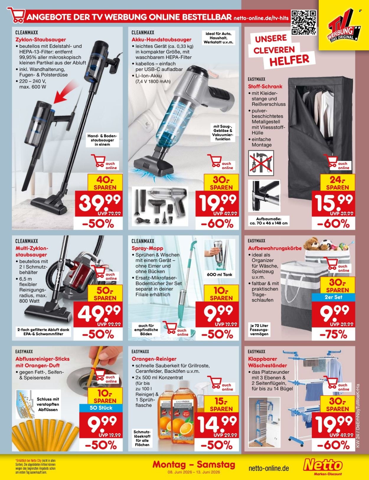 NETTO MARKEN-DISCOUNT Prospekt - Ab Montag 8.06.2026