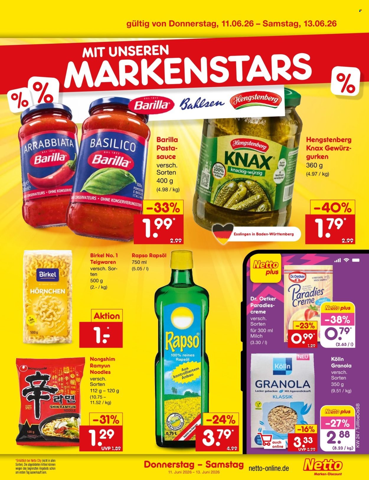 NETTO MARKEN-DISCOUNT Prospekt - Ab Montag 8.06.2026