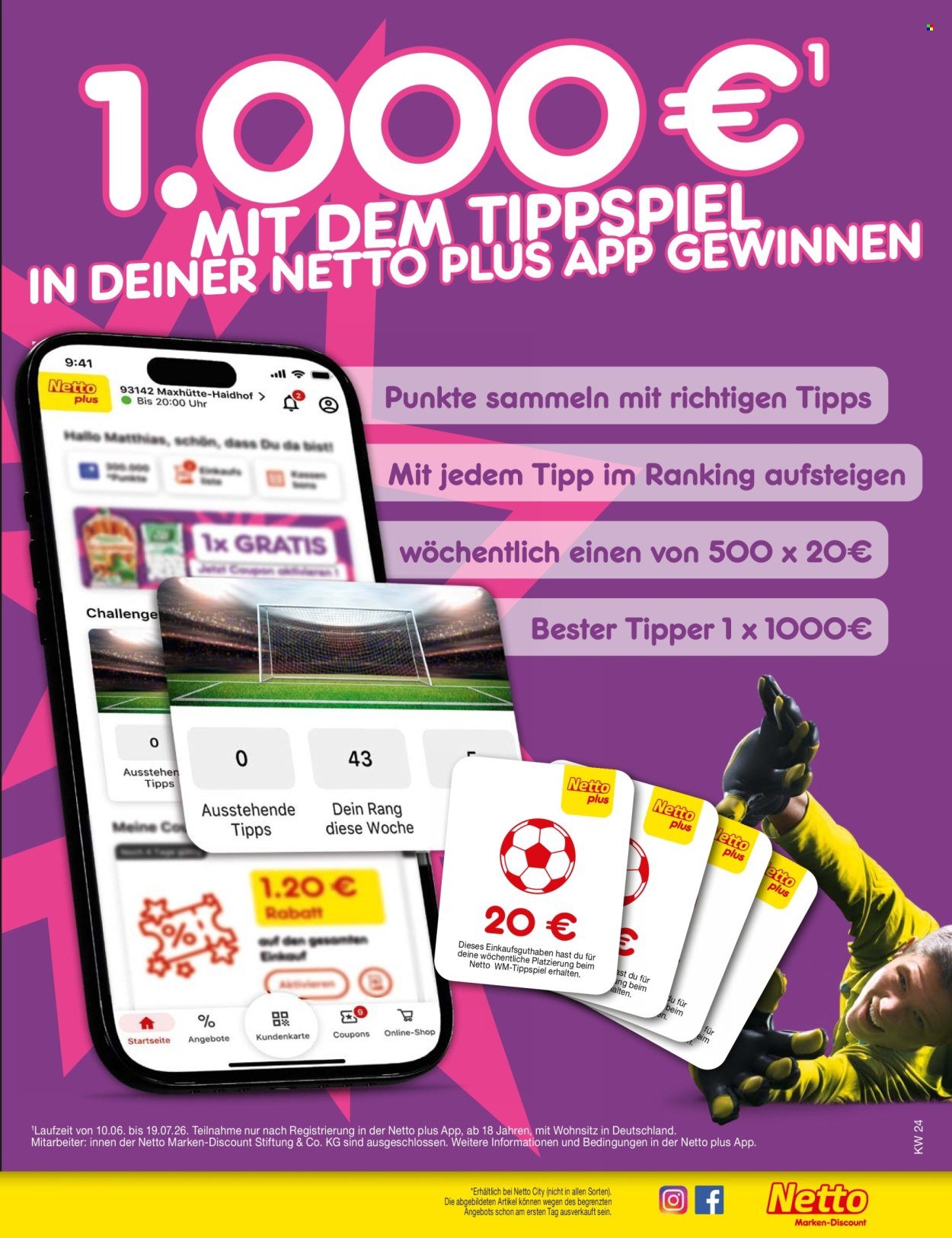 NETTO MARKEN-DISCOUNT Prospekt - Ab Montag 8.06.2026