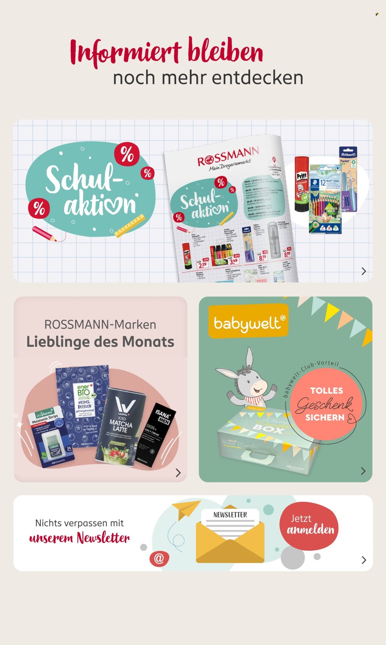 ROSSMANN Prospekt - Unsere App-Angebote