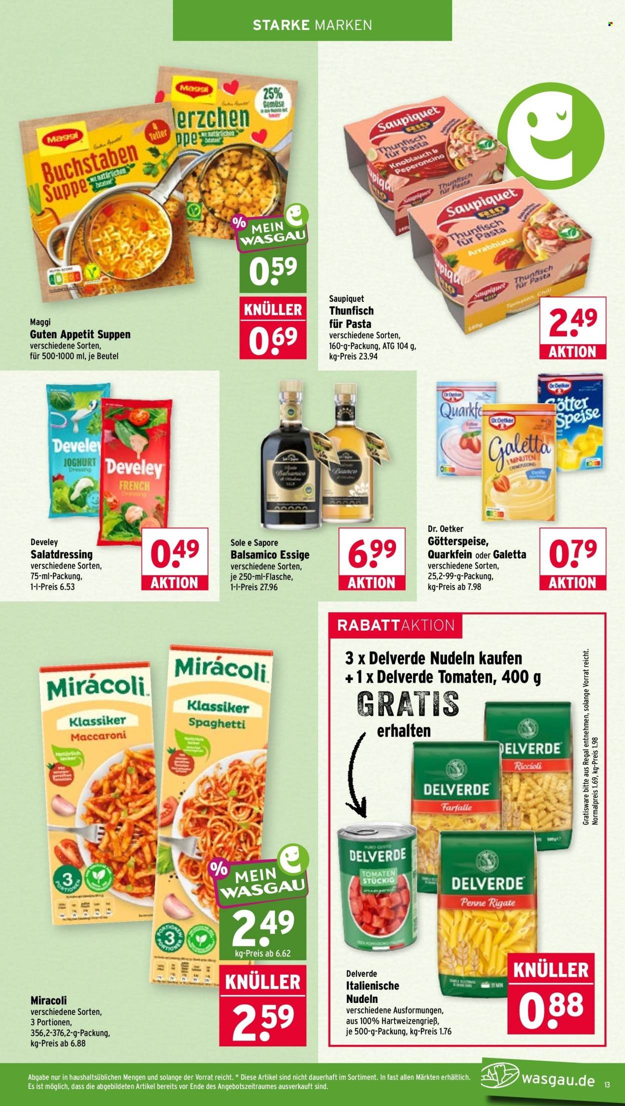 WASGAU Prospekt - Ab Montag 13.07.2026
