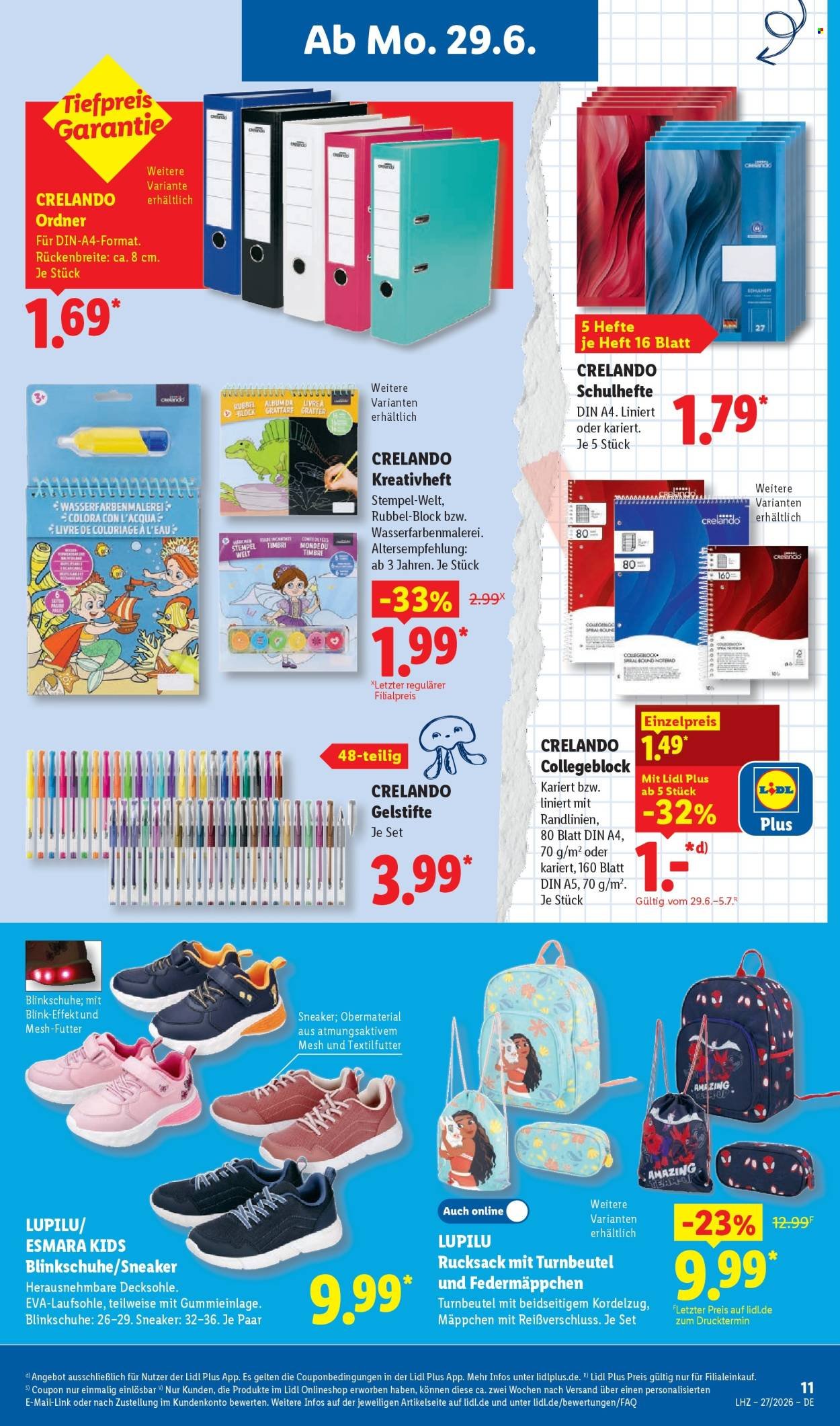 LIDL Prospekt - Ab Montag 29.06.2026