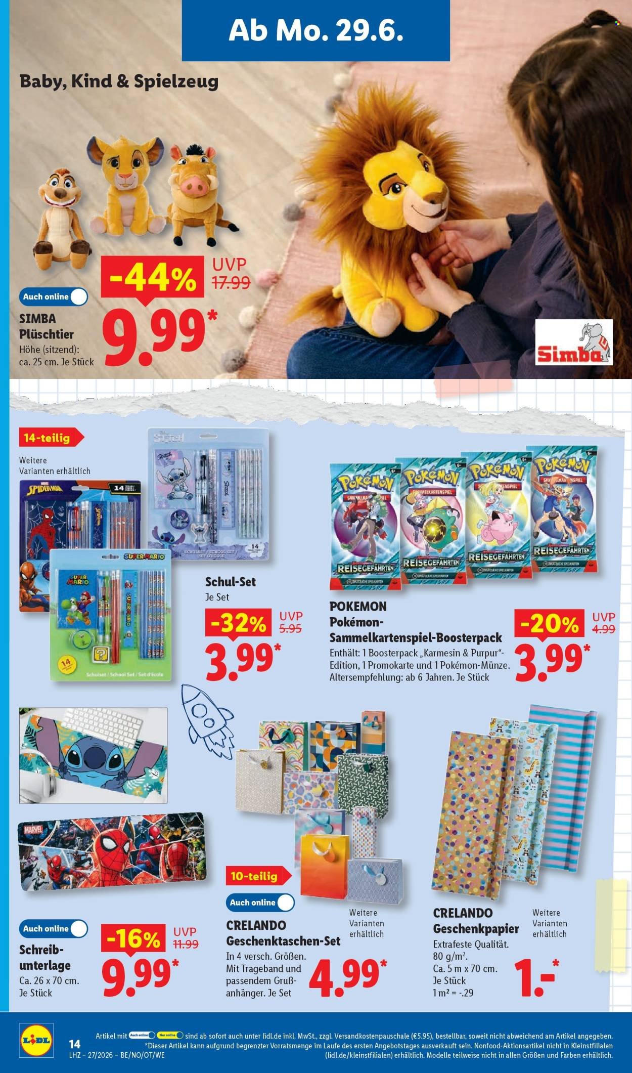 LIDL Prospekt - Ab Montag 29.06.2026