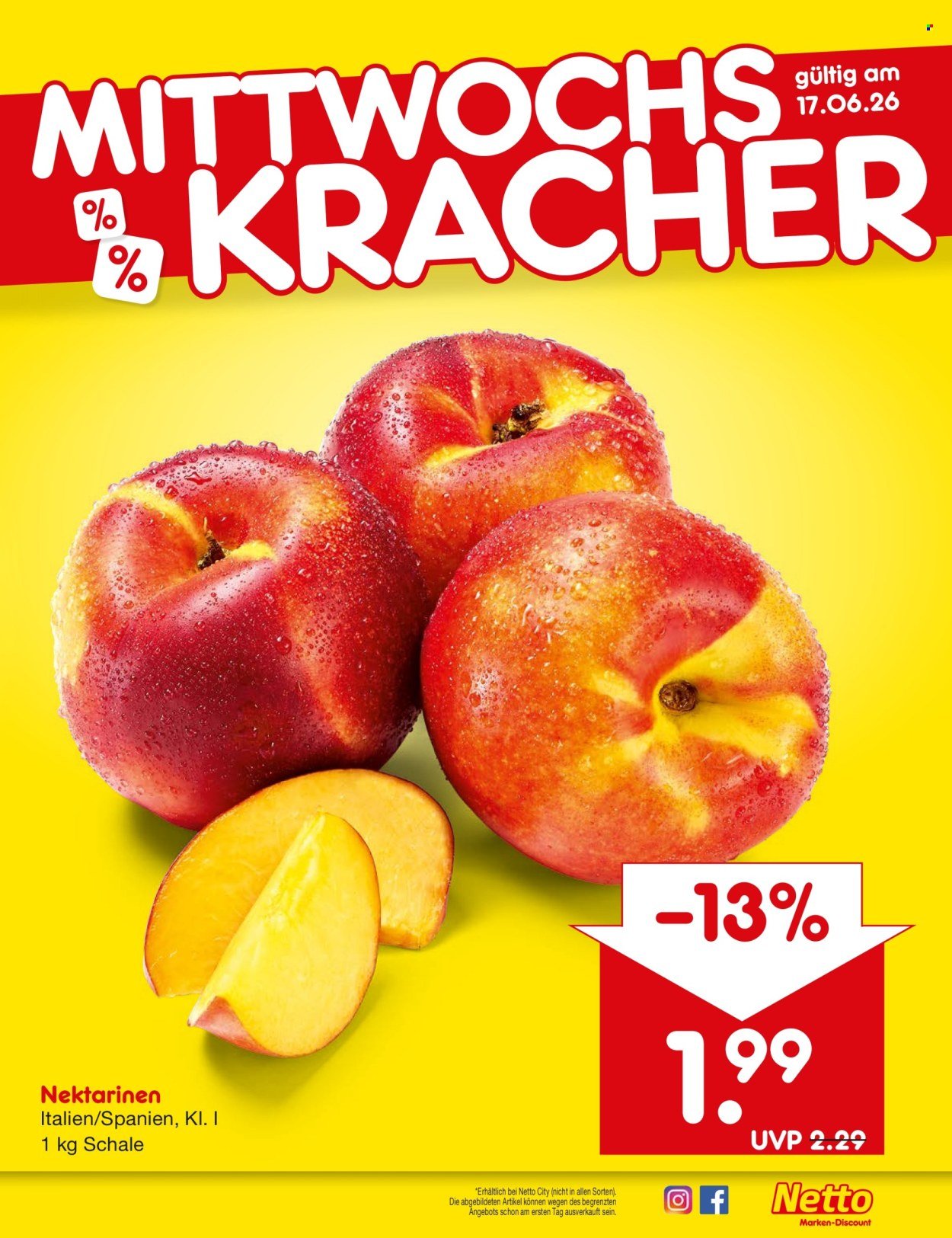 NETTO MARKEN-DISCOUNT Prospekt - Ab Montag 15.06.2026