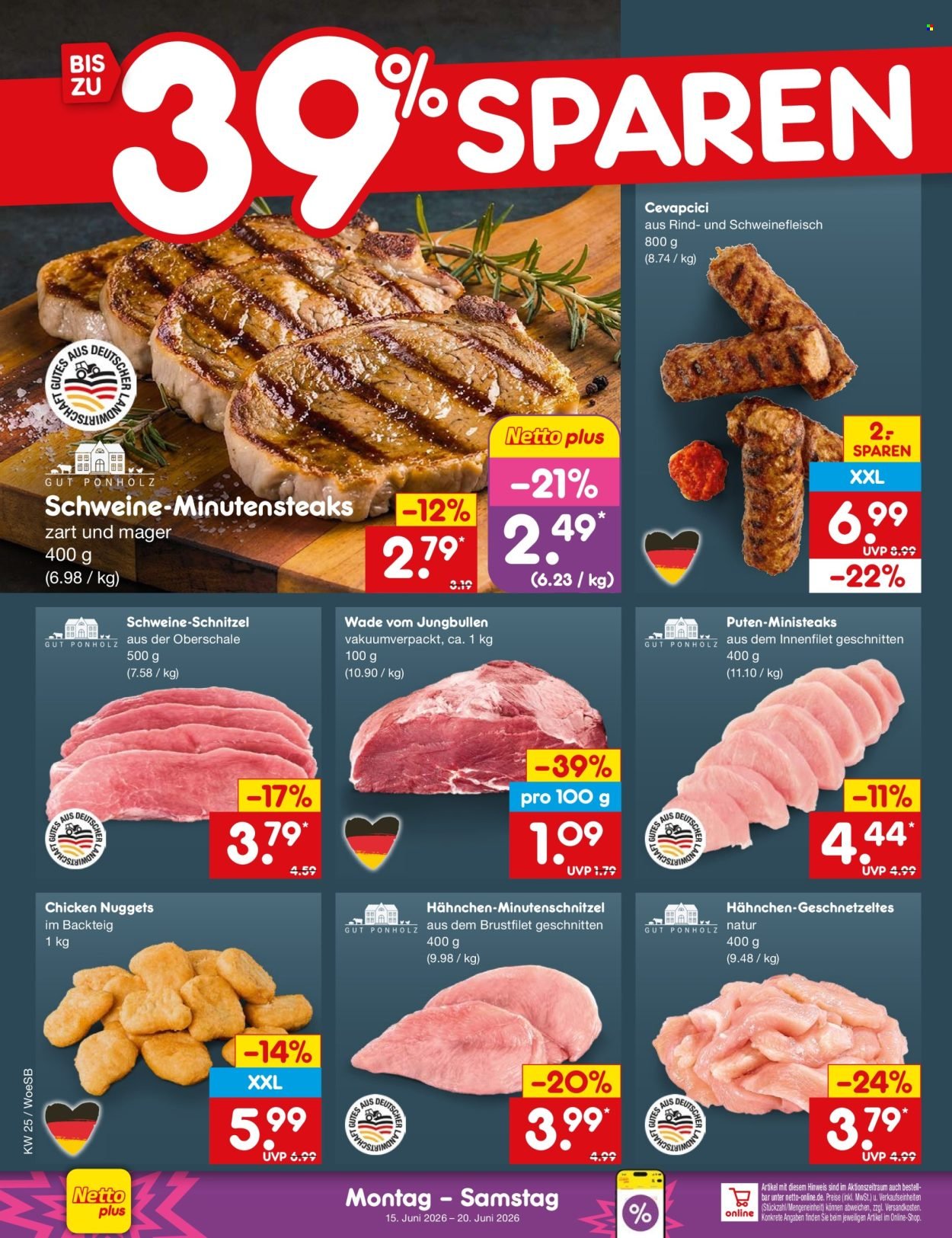 NETTO MARKEN-DISCOUNT Prospekt - Ab Montag 15.06.2026
