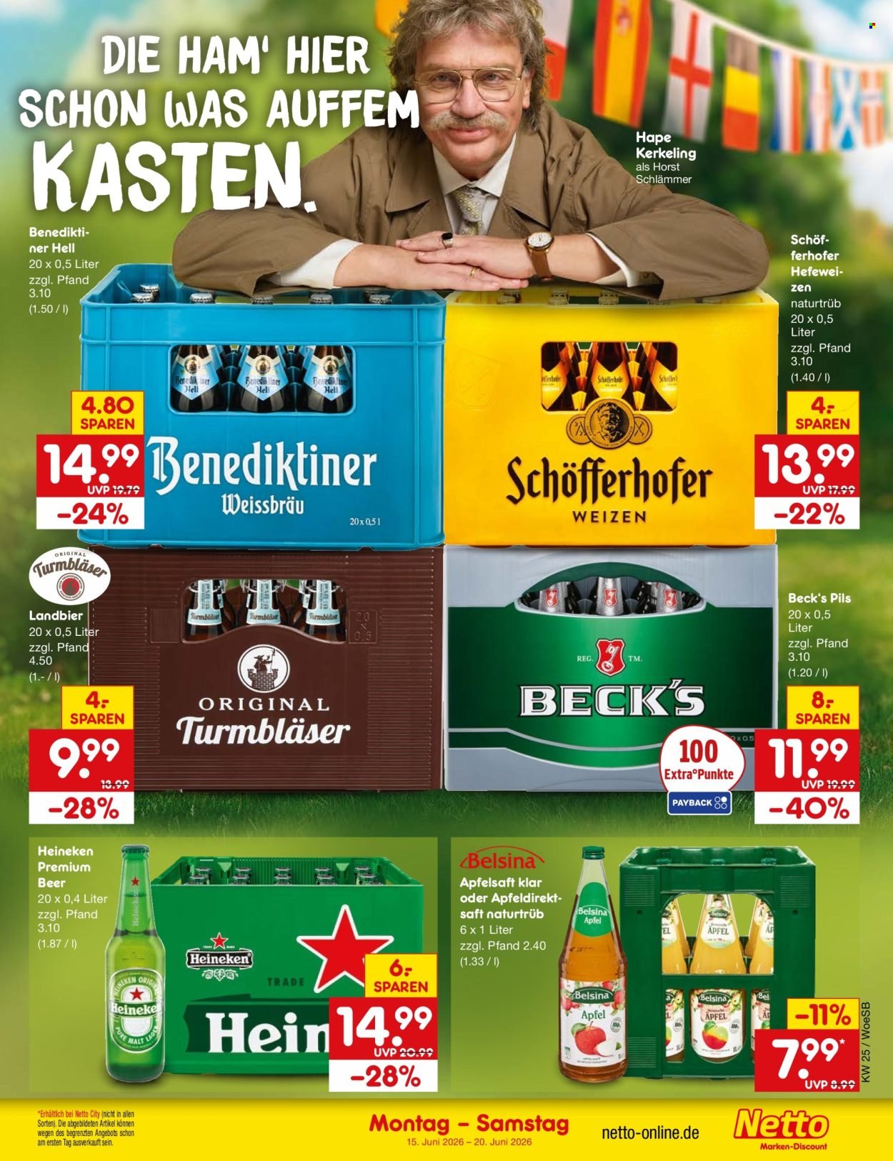 NETTO MARKEN-DISCOUNT Prospekt - Ab Montag 15.06.2026