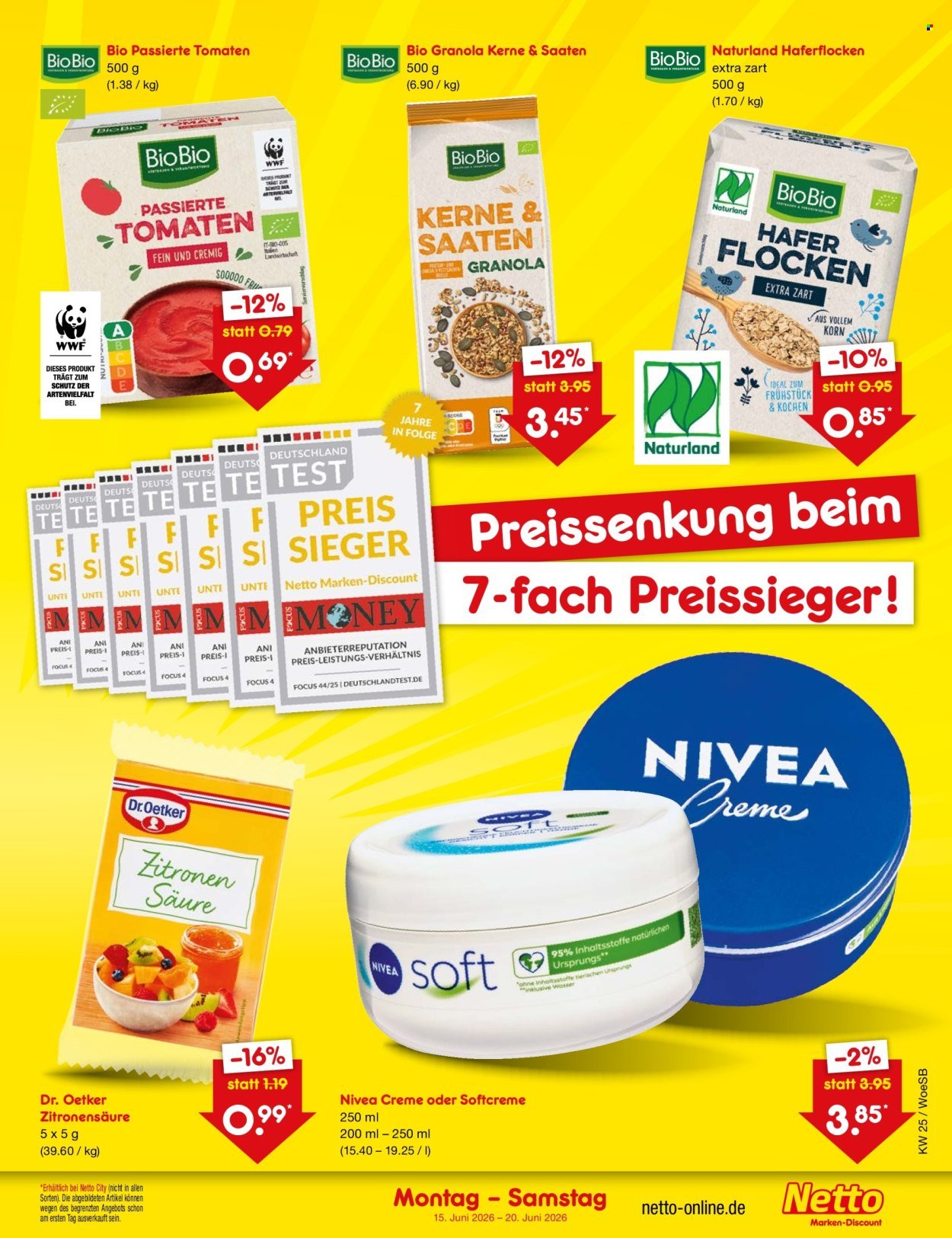 NETTO MARKEN-DISCOUNT Prospekt - Ab Montag 15.06.2026