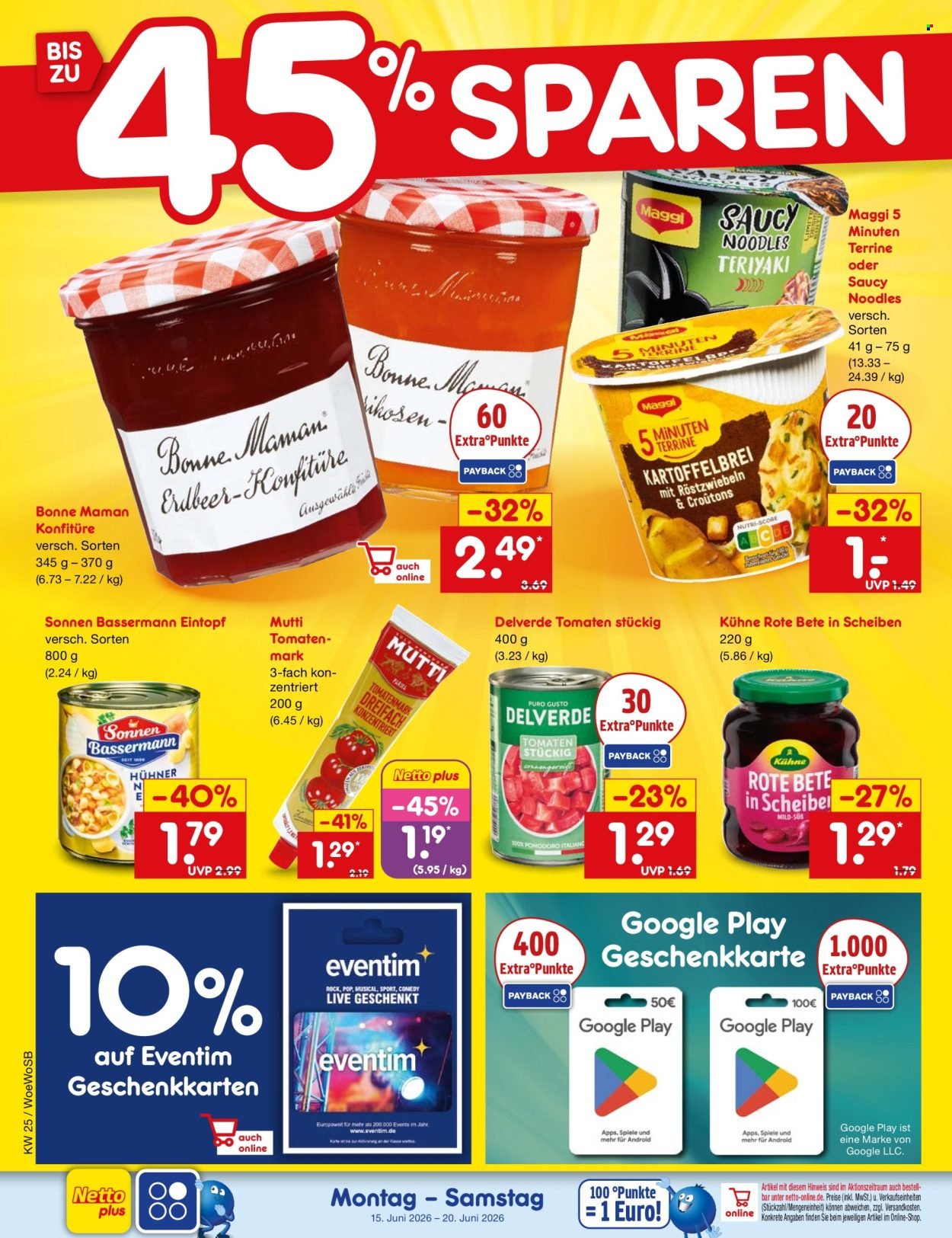 NETTO MARKEN-DISCOUNT Prospekt - Ab Montag 15.06.2026