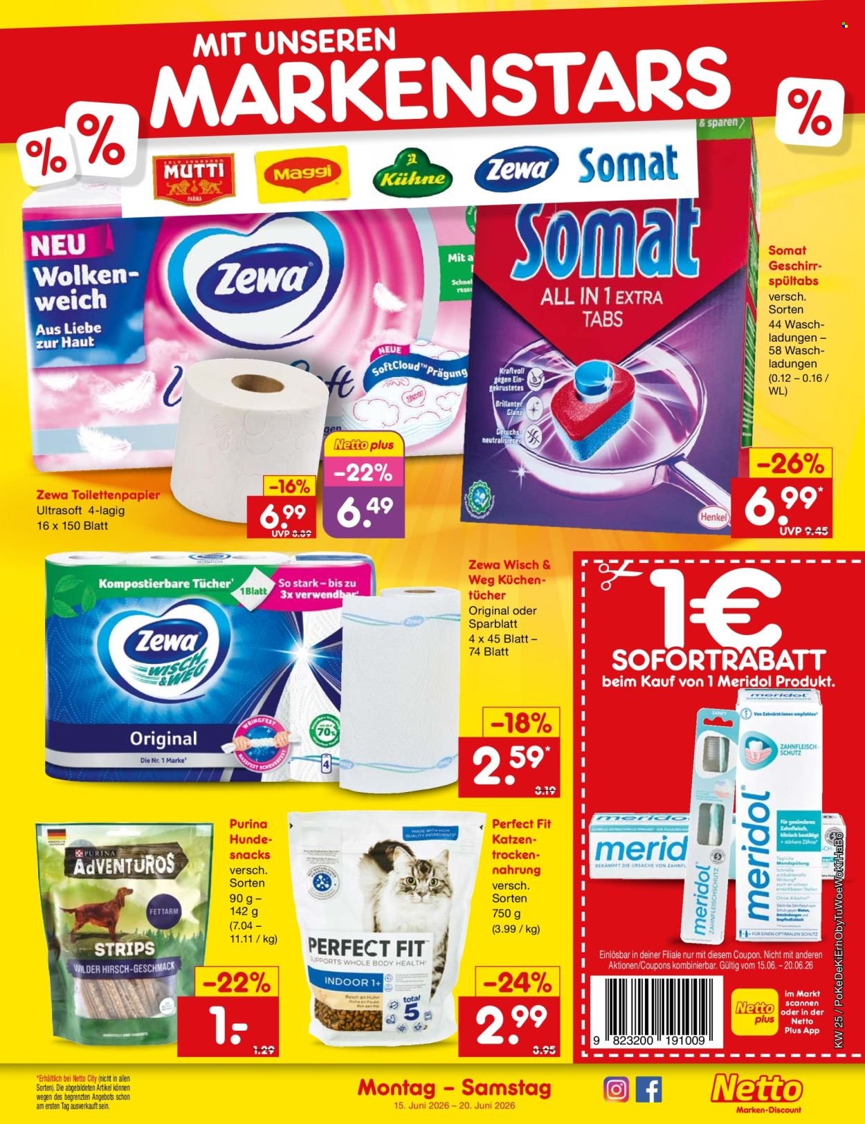 NETTO MARKEN-DISCOUNT Prospekt - Ab Montag 15.06.2026