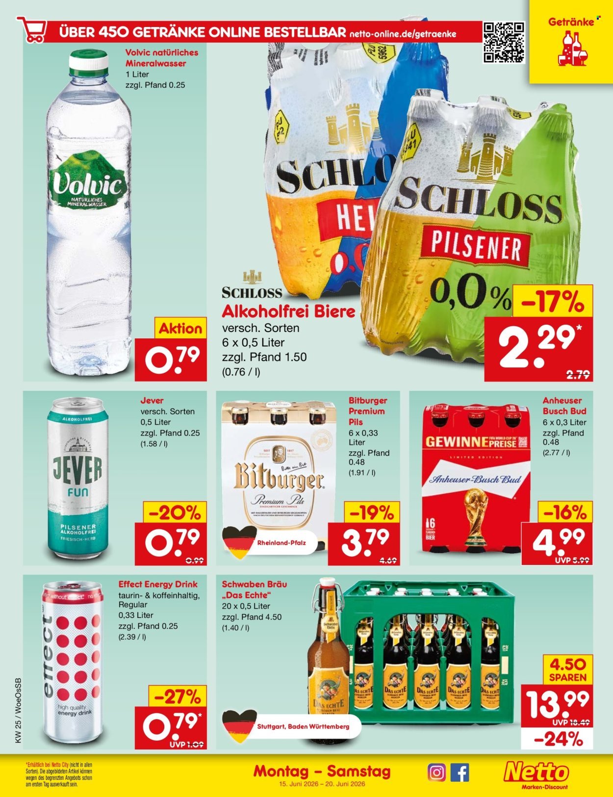 NETTO MARKEN-DISCOUNT Prospekt - Ab Montag 15.06.2026