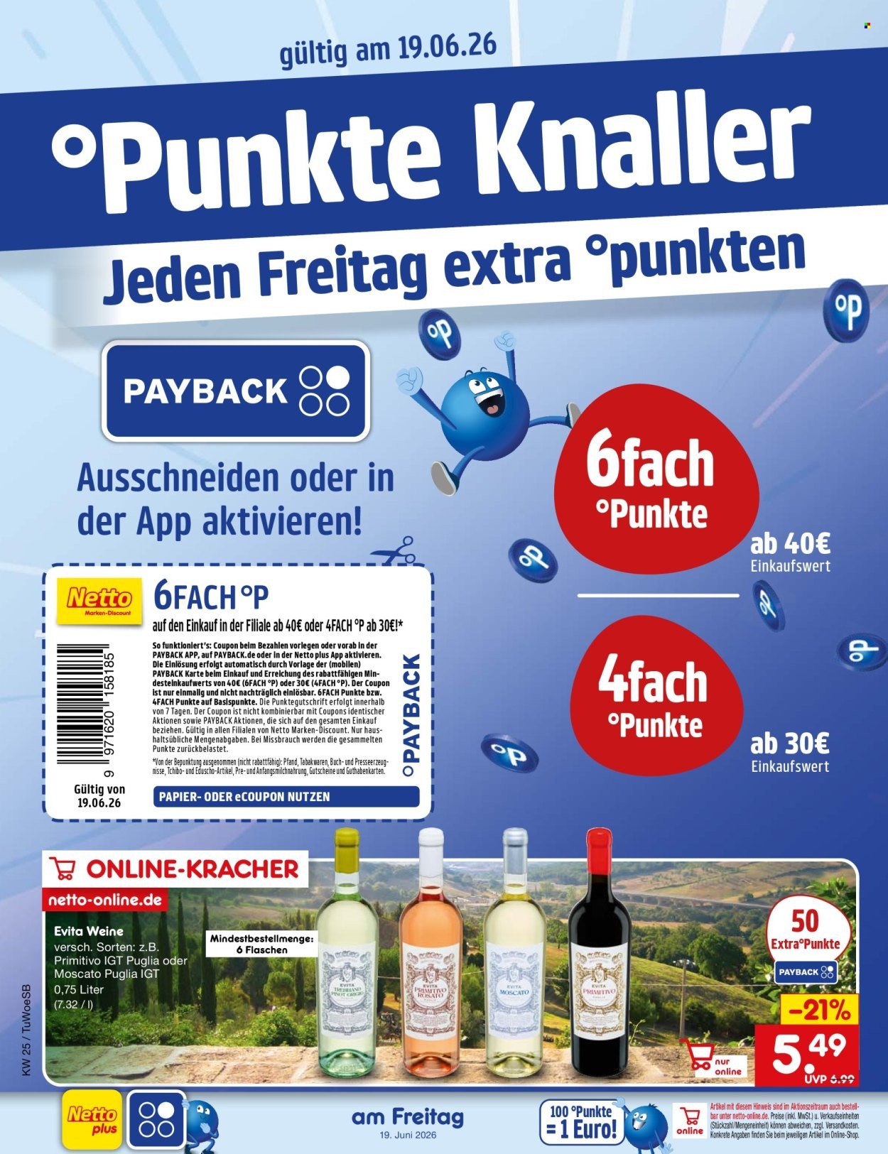 NETTO MARKEN-DISCOUNT Prospekt - Ab Montag 15.06.2026