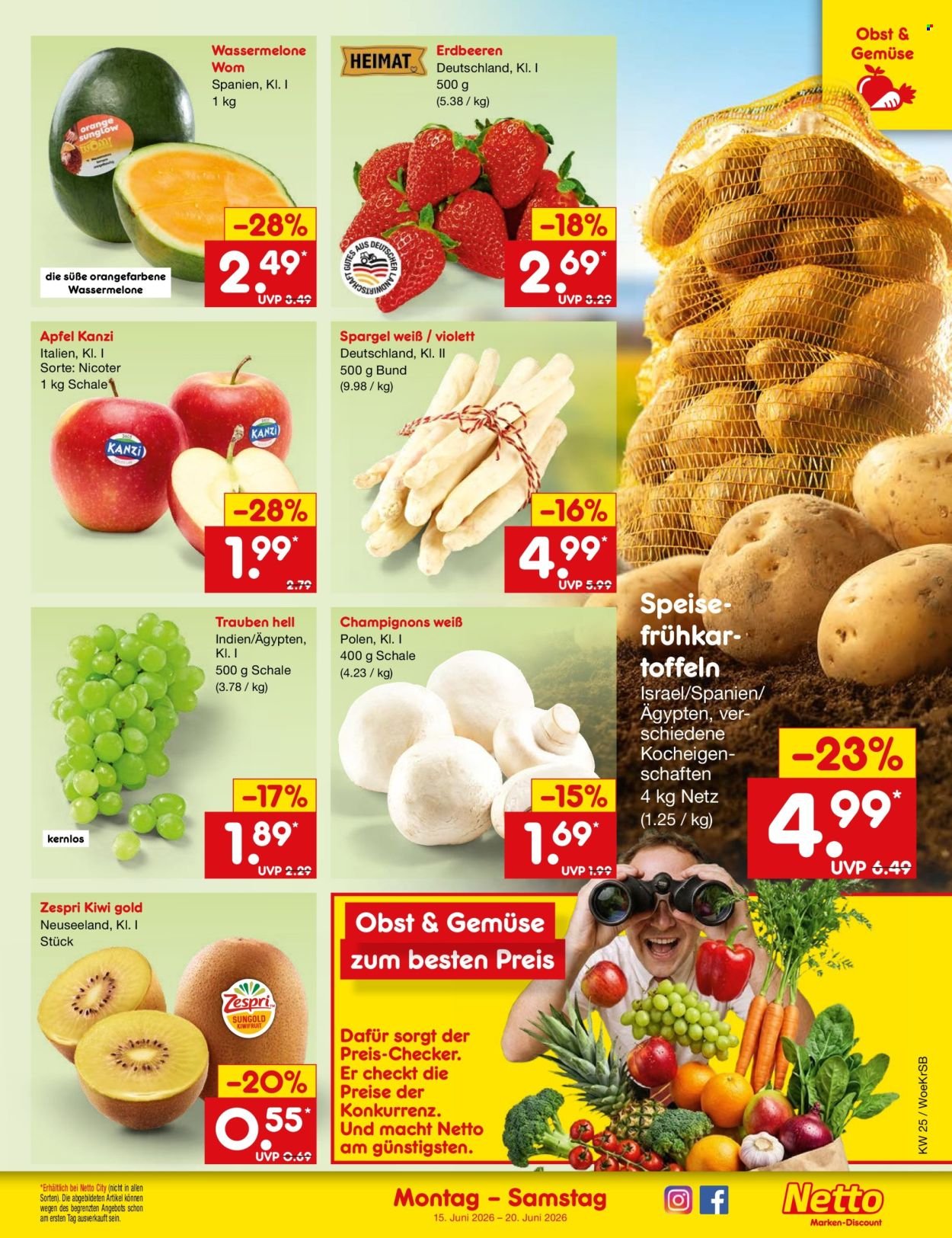 NETTO MARKEN-DISCOUNT Prospekt - Ab Montag 15.06.2026