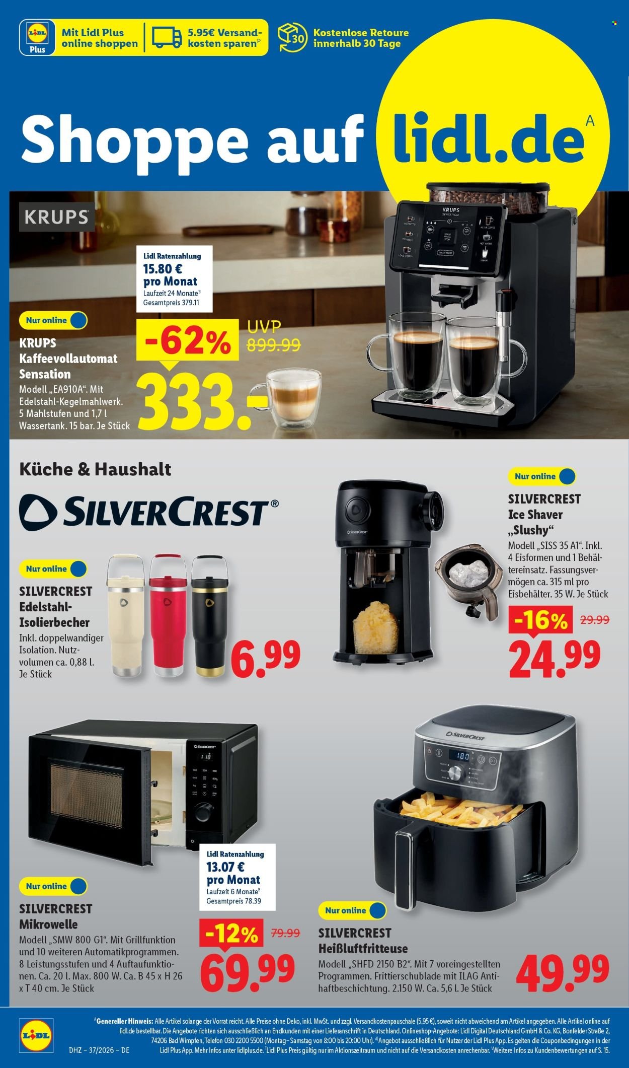 LIDL Prospekt - Ab Montag 7.09.2026