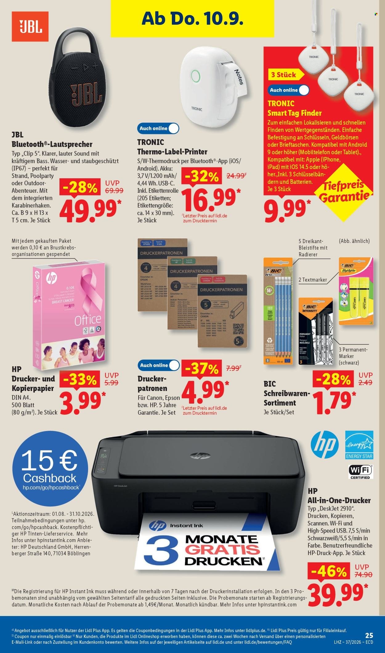 LIDL Prospekt - Ab Montag 7.09.2026