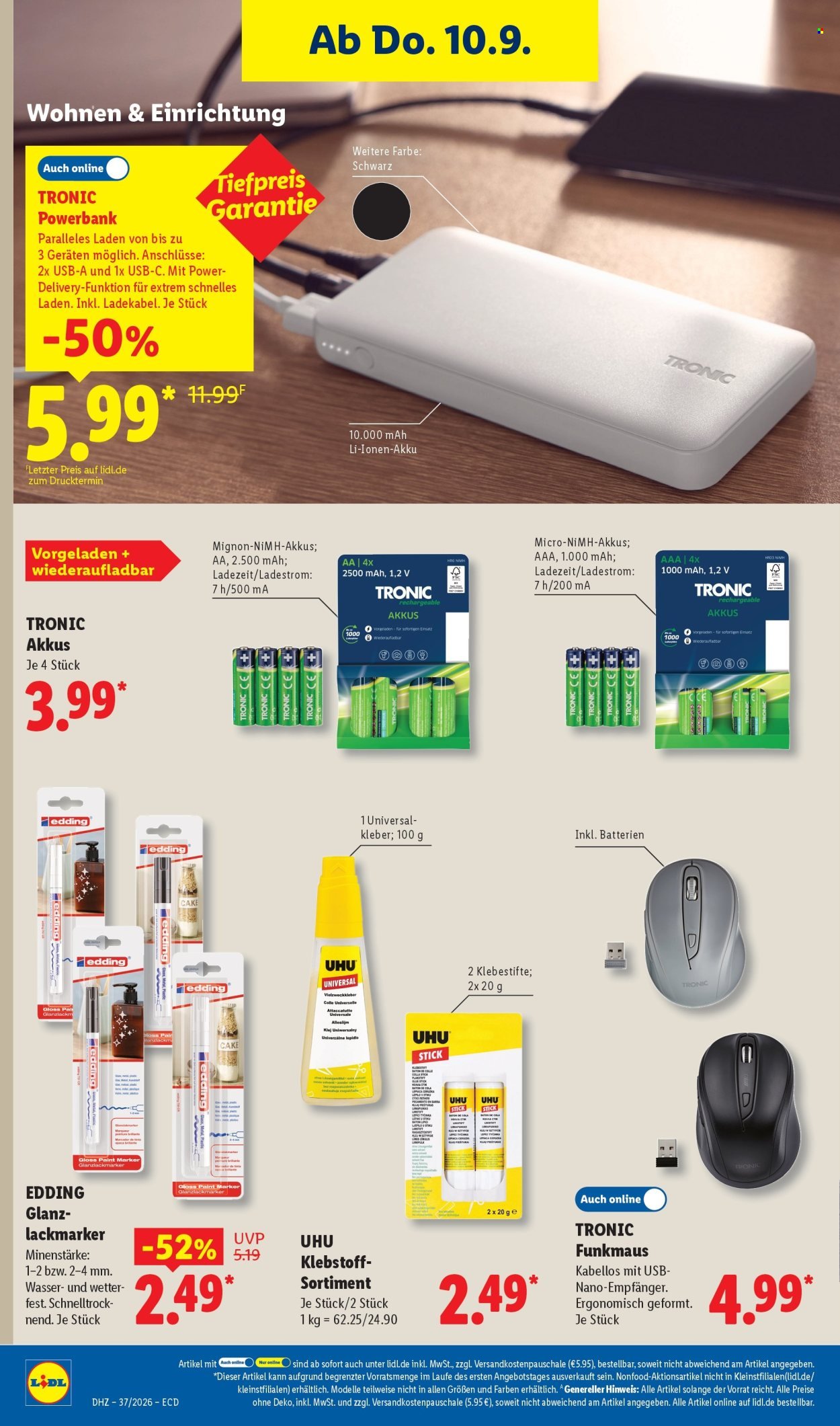 LIDL Prospekt - Ab Montag 7.09.2026