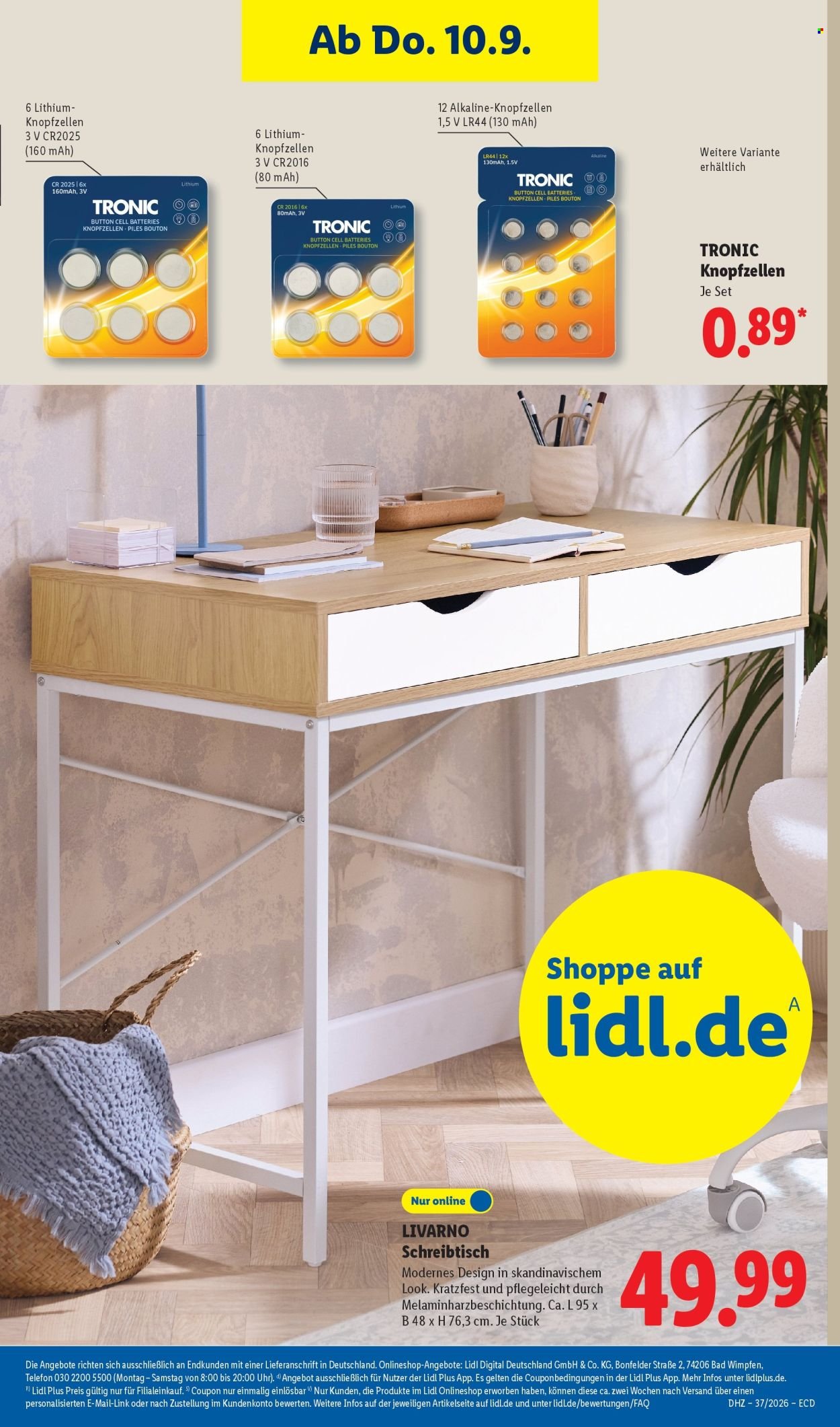 LIDL Prospekt - Ab Montag 7.09.2026