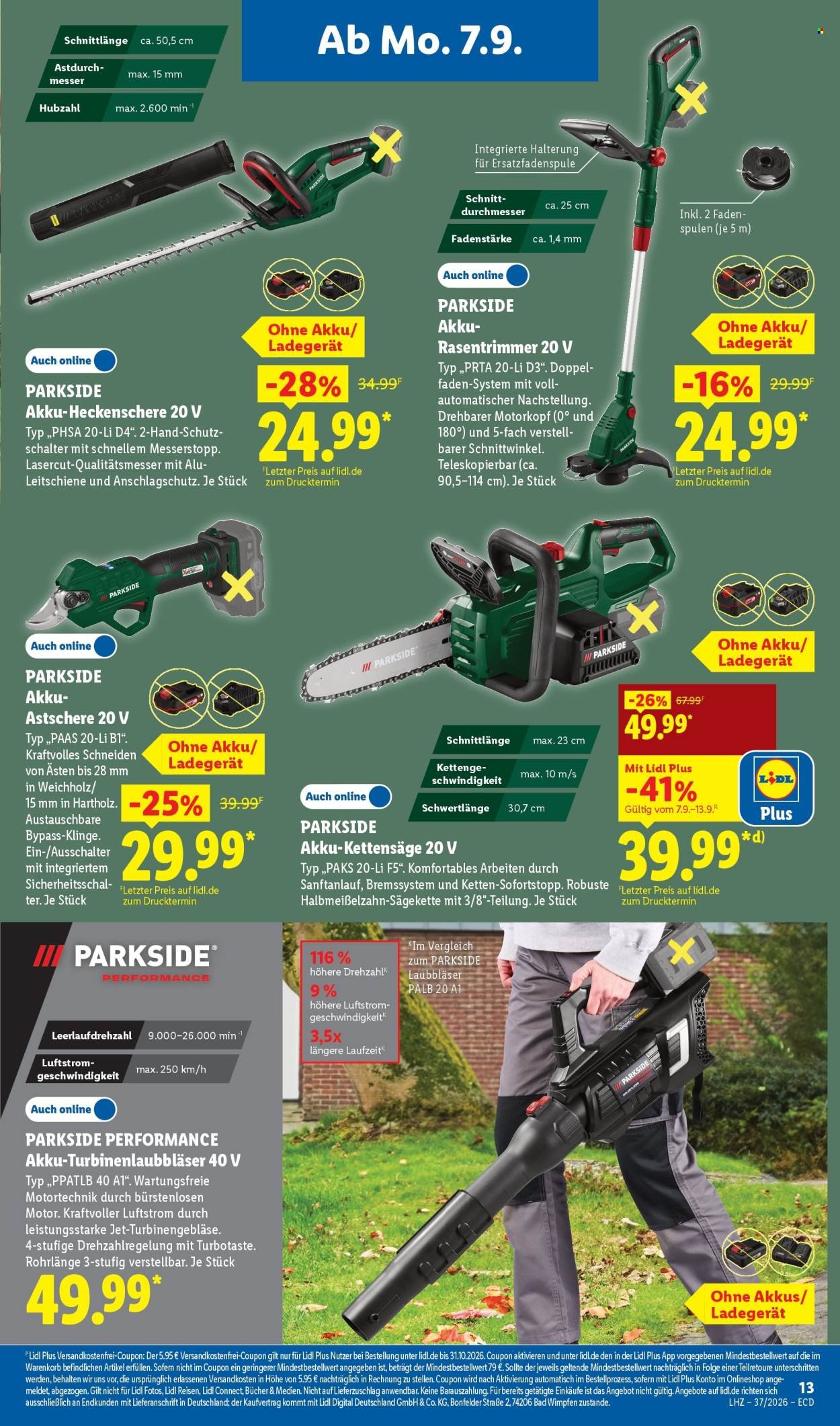 LIDL Prospekt - Ab Montag 7.09.2026