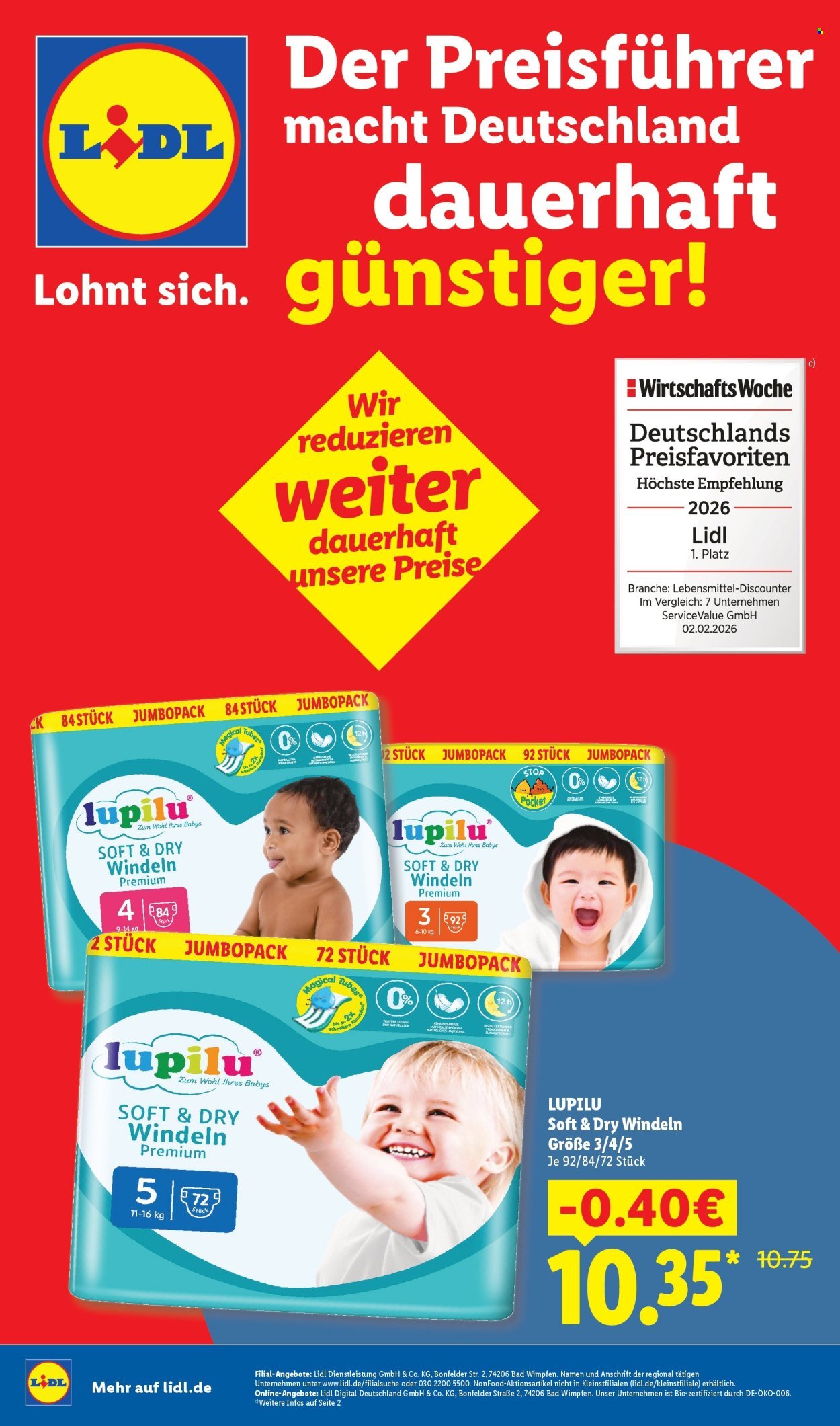 LIDL Angebote - dauerhaft günstiger! - Der Preisführer macht Deutschland
