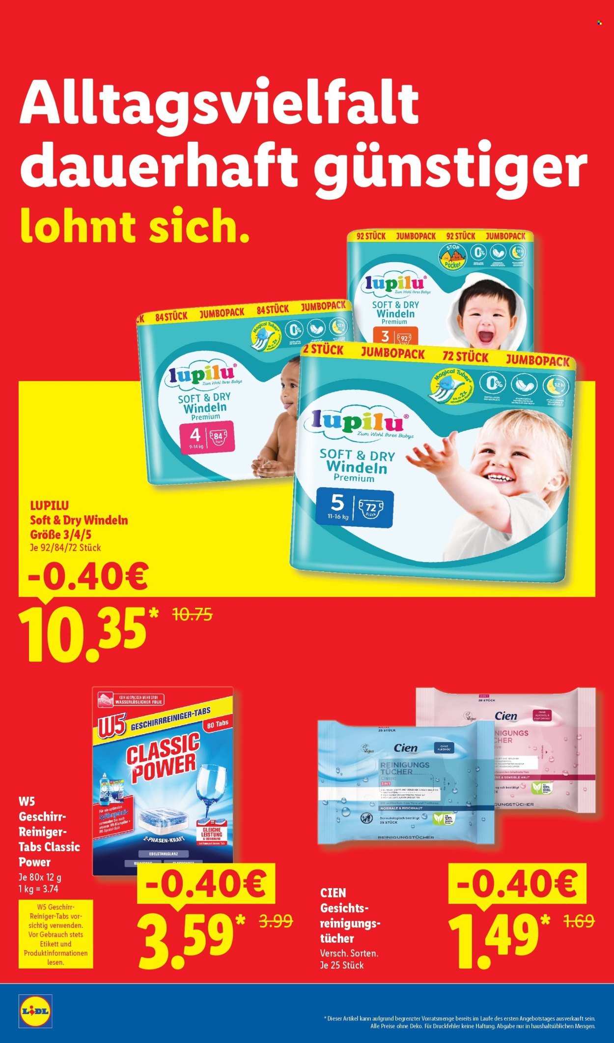 LIDL Angebote - dauerhaft günstiger! - Der Preisführer macht Deutschland