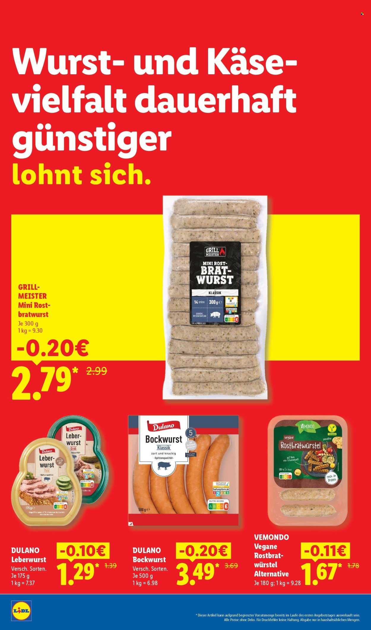 LIDL Angebote - dauerhaft günstiger! - Der Preisführer macht Deutschland (2026-04-09)