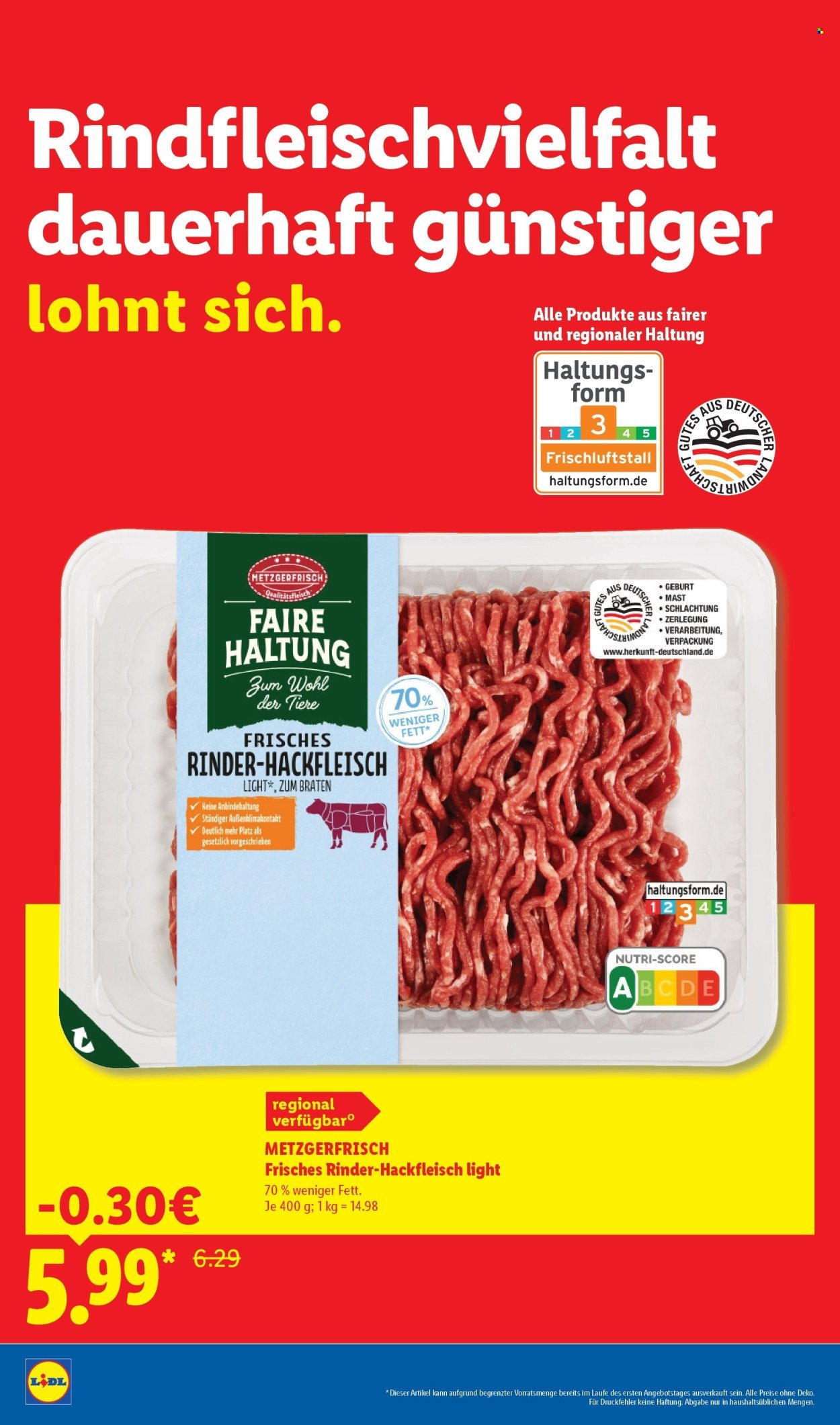 LIDL Angebote - dauerhaft günstiger! - Der Preisführer macht Deutschland (2026-04-09)