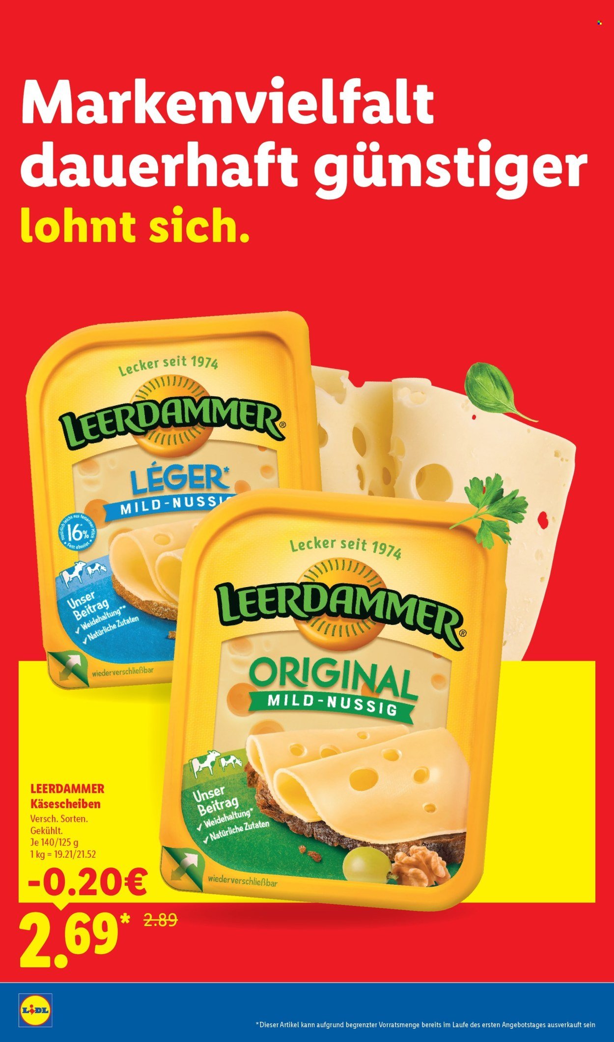 LIDL Angebote - dauerhaft günstiger! - Der Preisführer macht Deutschland (2026-04-09)