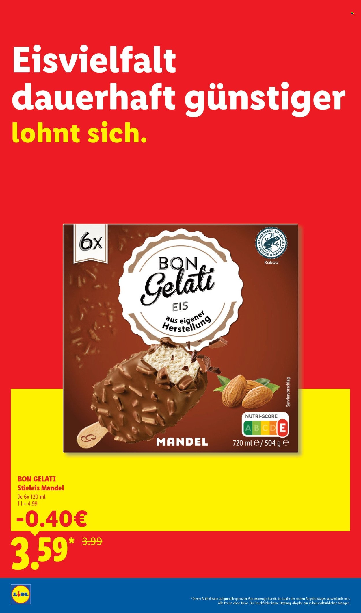 LIDL Angebote - dauerhaft günstiger! - Der Preisführer macht Deutschland (2026-04-09)