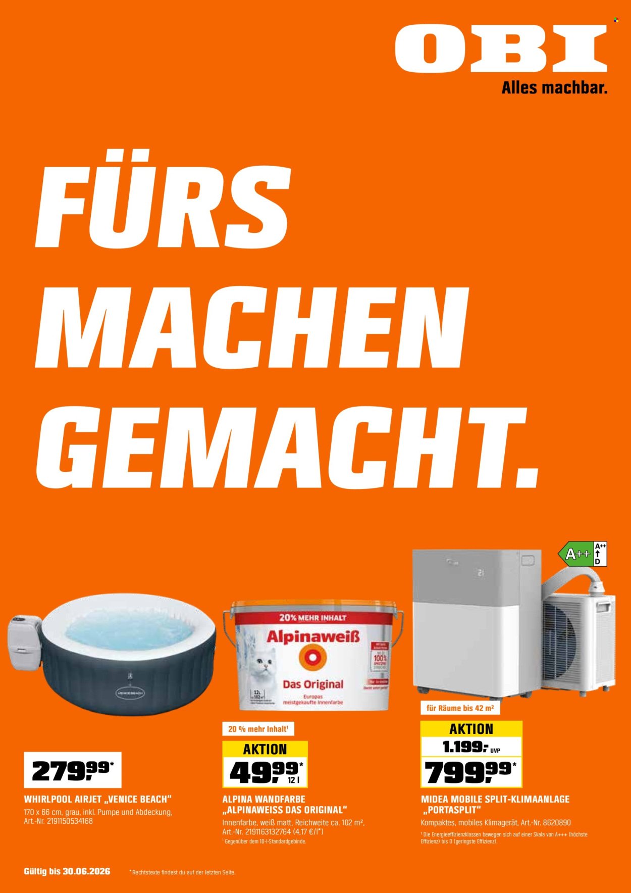 OBI Prospekt - Ab Montag 1.06.2026