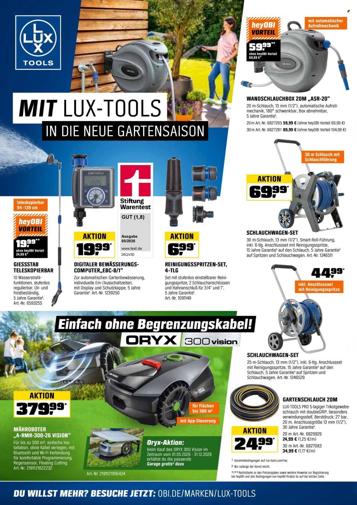 OBI Prospekt - Ab Montag 1.06.2026