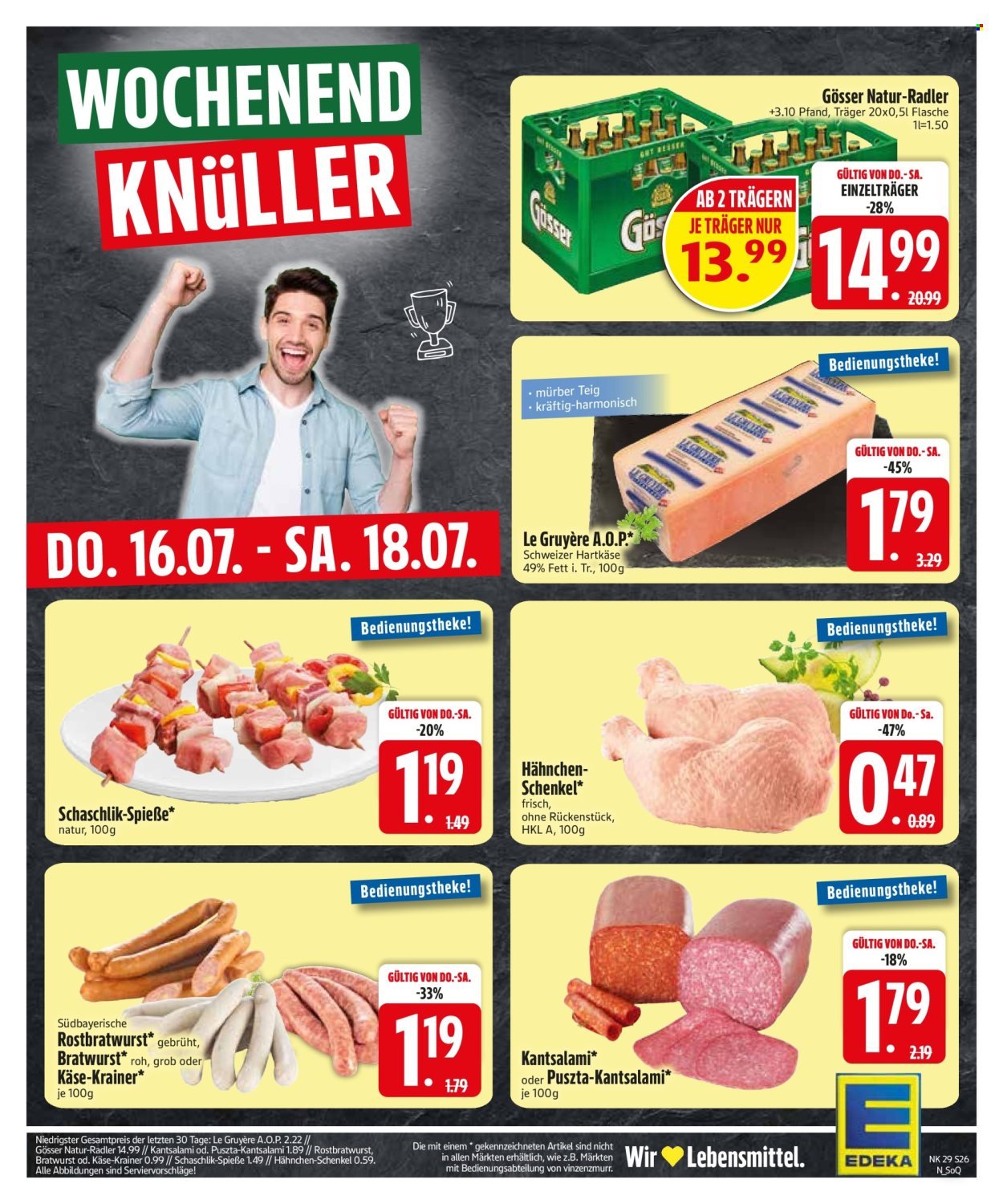 EDEKA Prospekt - Ab Montag 13.07.2026