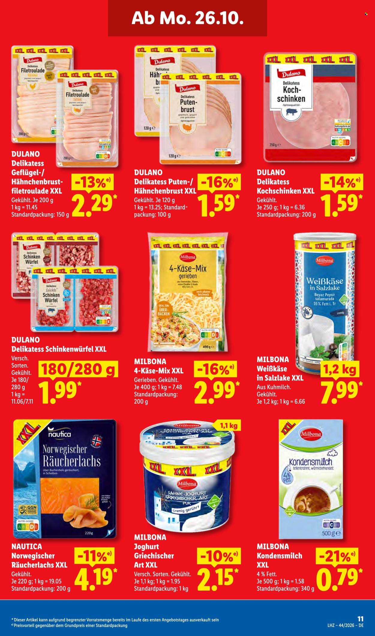 LIDL Prospekt - Ab Montag 26.10.2026