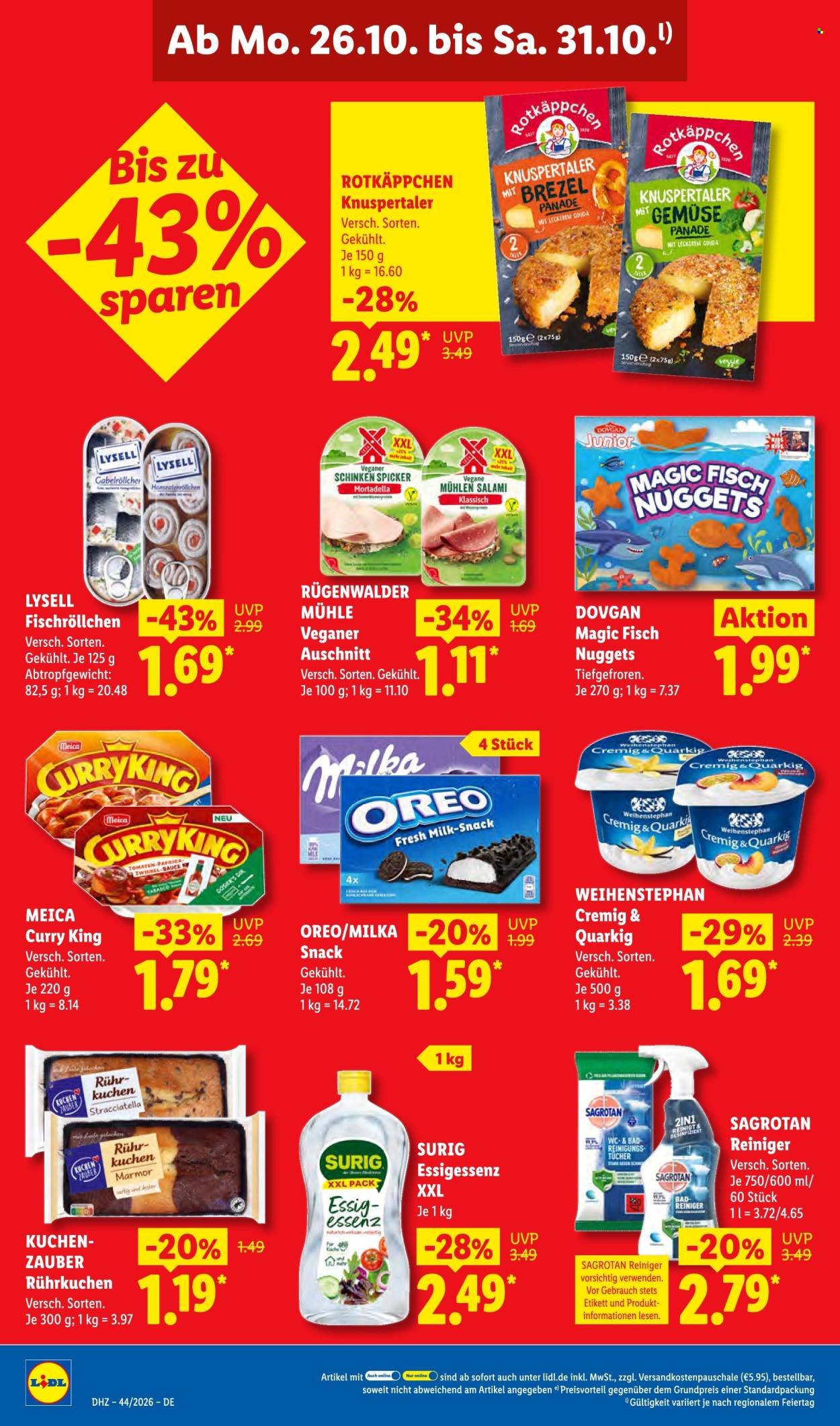 LIDL Prospekt - Ab Montag 26.10.2026