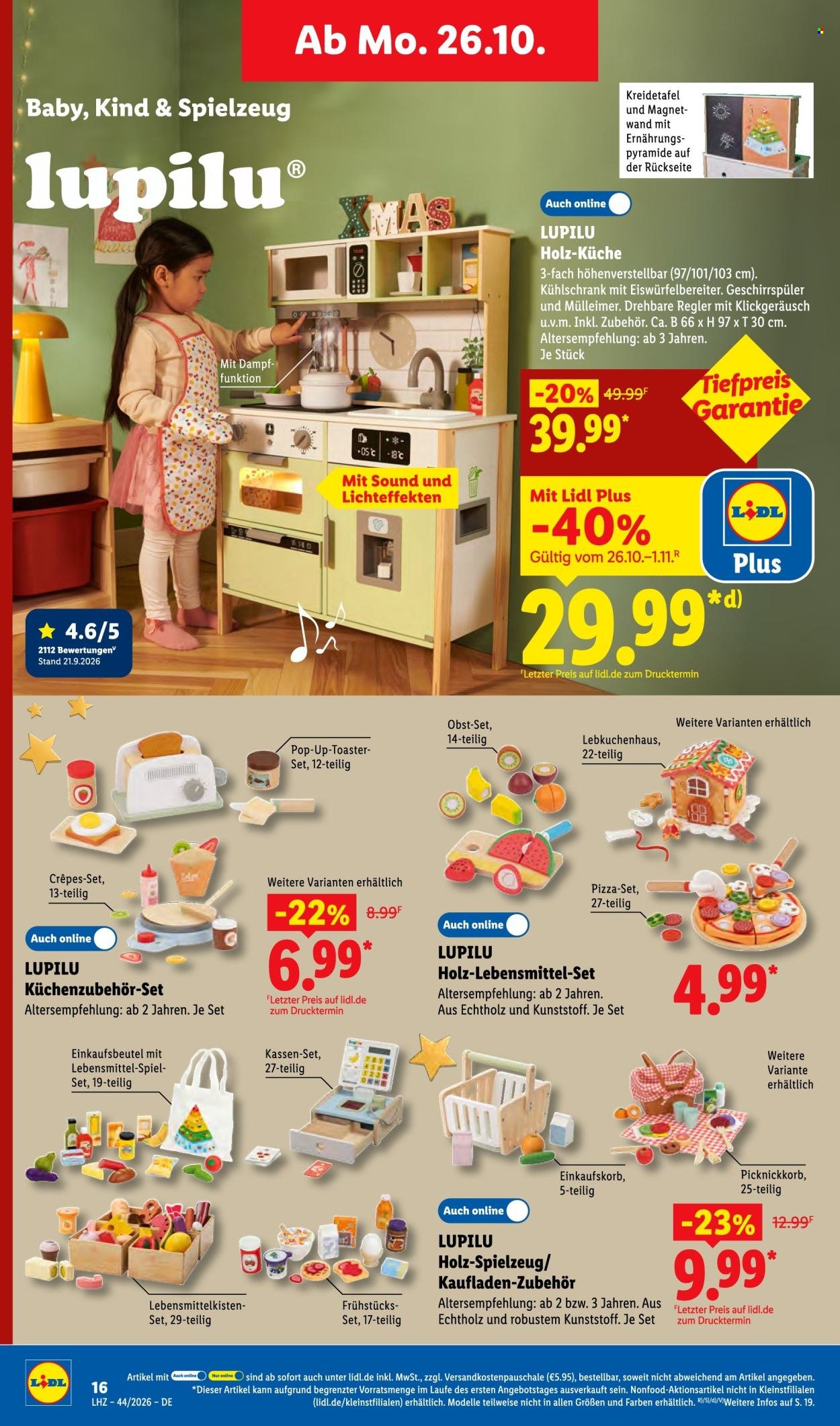 LIDL Prospekt - Ab Montag 26.10.2026