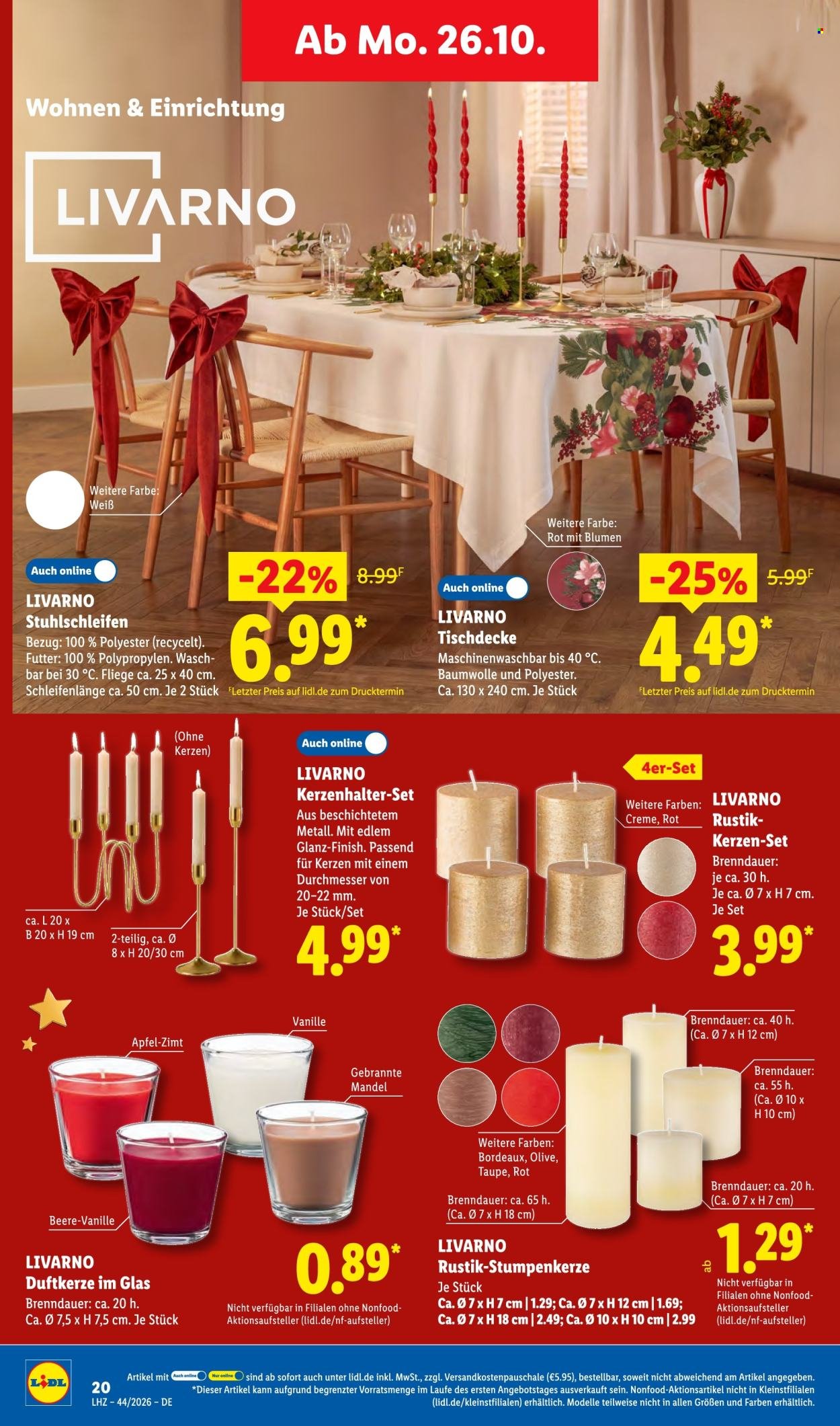LIDL Prospekt - Ab Montag 26.10.2026