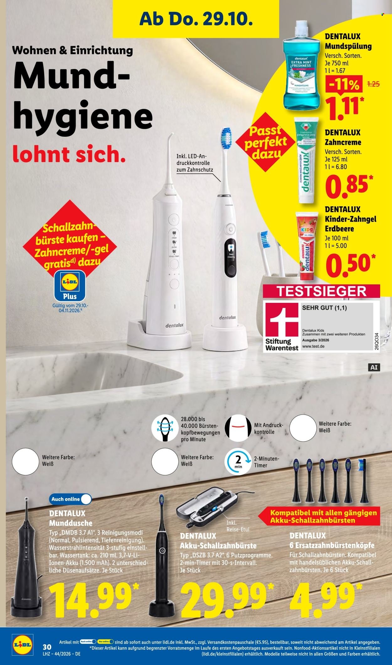LIDL Prospekt - Ab Montag 26.10.2026