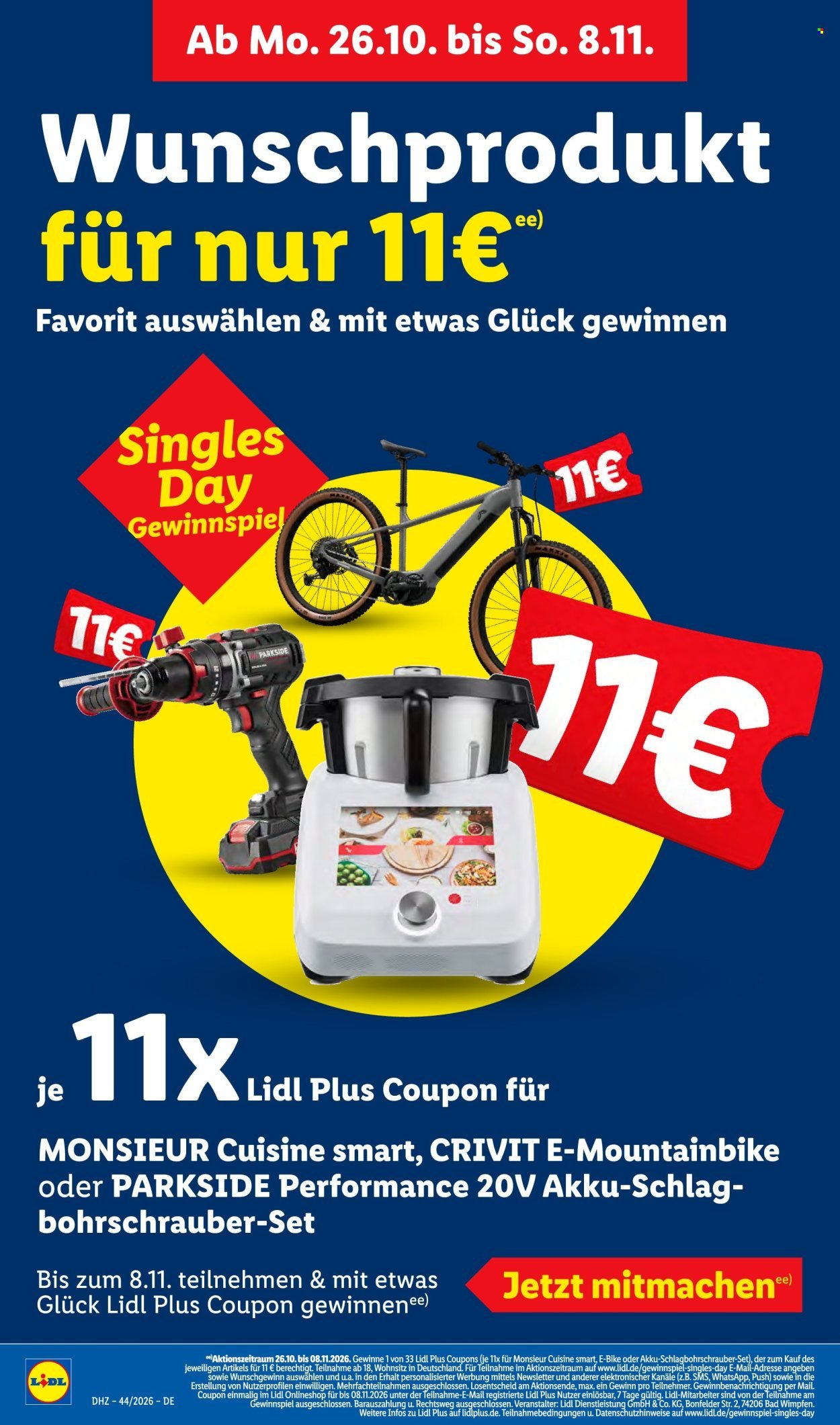 LIDL Prospekt - Ab Montag 26.10.2026