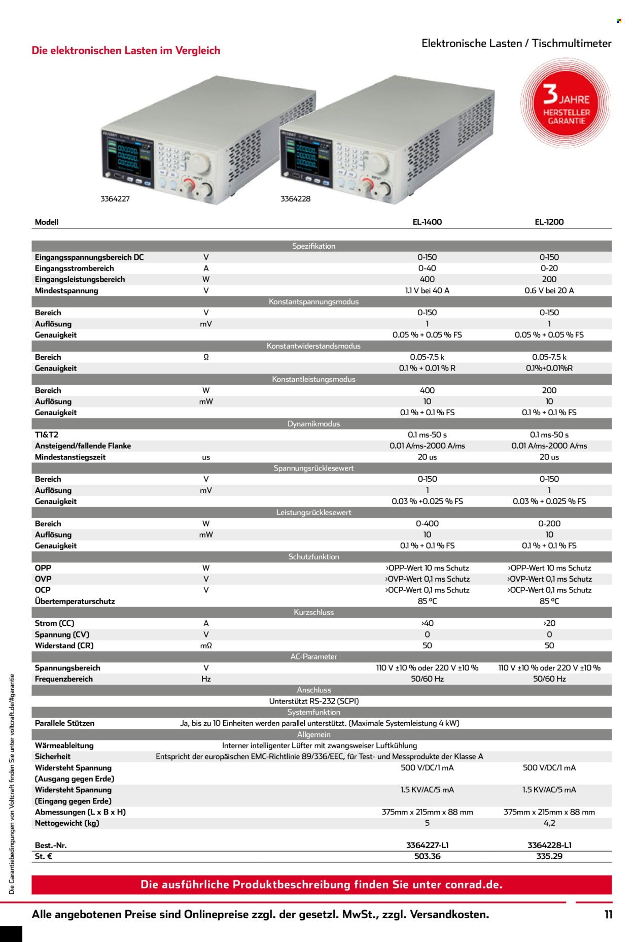 CONRAD Angebote - Voltcraft